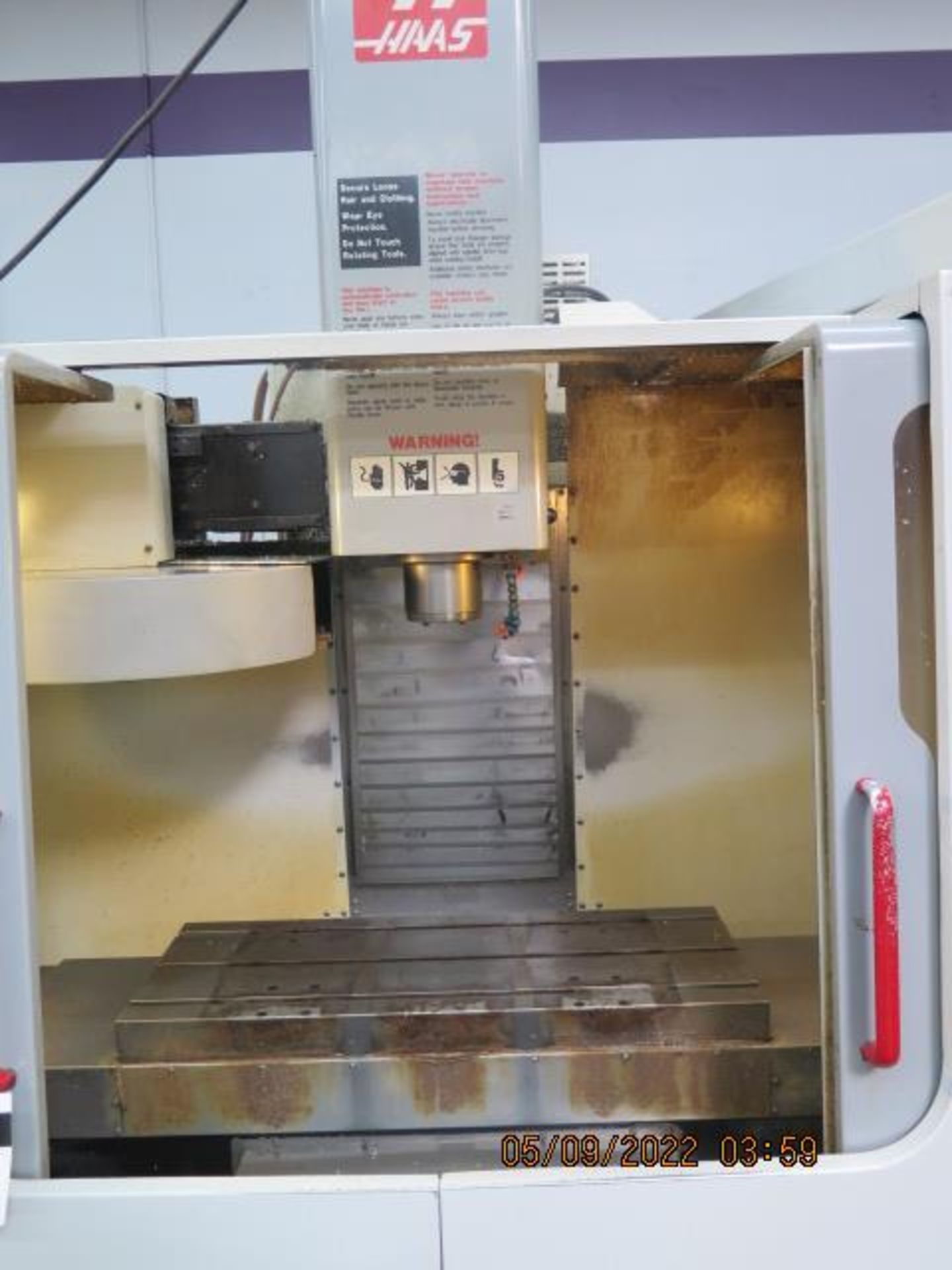 2004 Haas VF-2D CNC VMC s/n 36381 w/ Haas Controls, Hand Wheel, 20-Station ATC, SOLD AS IS - Image 4 of 14