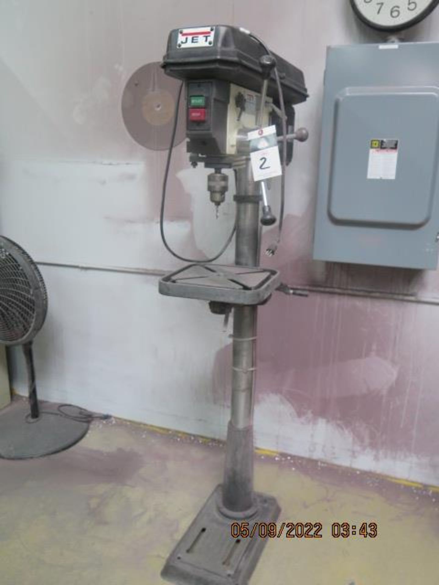 Jet 15” Pedestal Drill Press w/ 16-Speeds (SOLD AS-IS - NO WARRANTY)