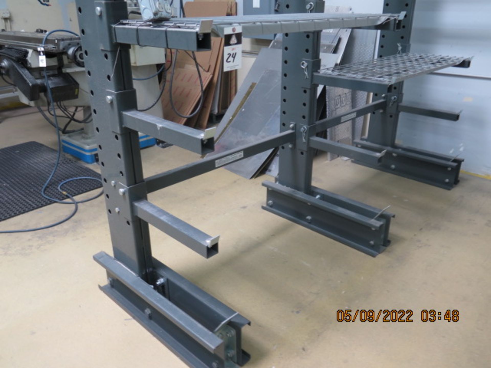 Cantilever Material Rack (SOLD AS-IS - NO WARRANTY) - Image 3 of 4