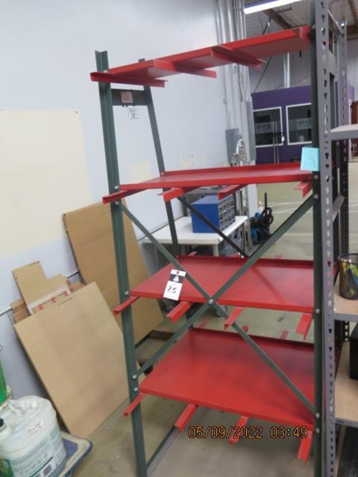 Vertical Material Rack (SOLD AS-IS - NO WARRANTY) - Image 2 of 4