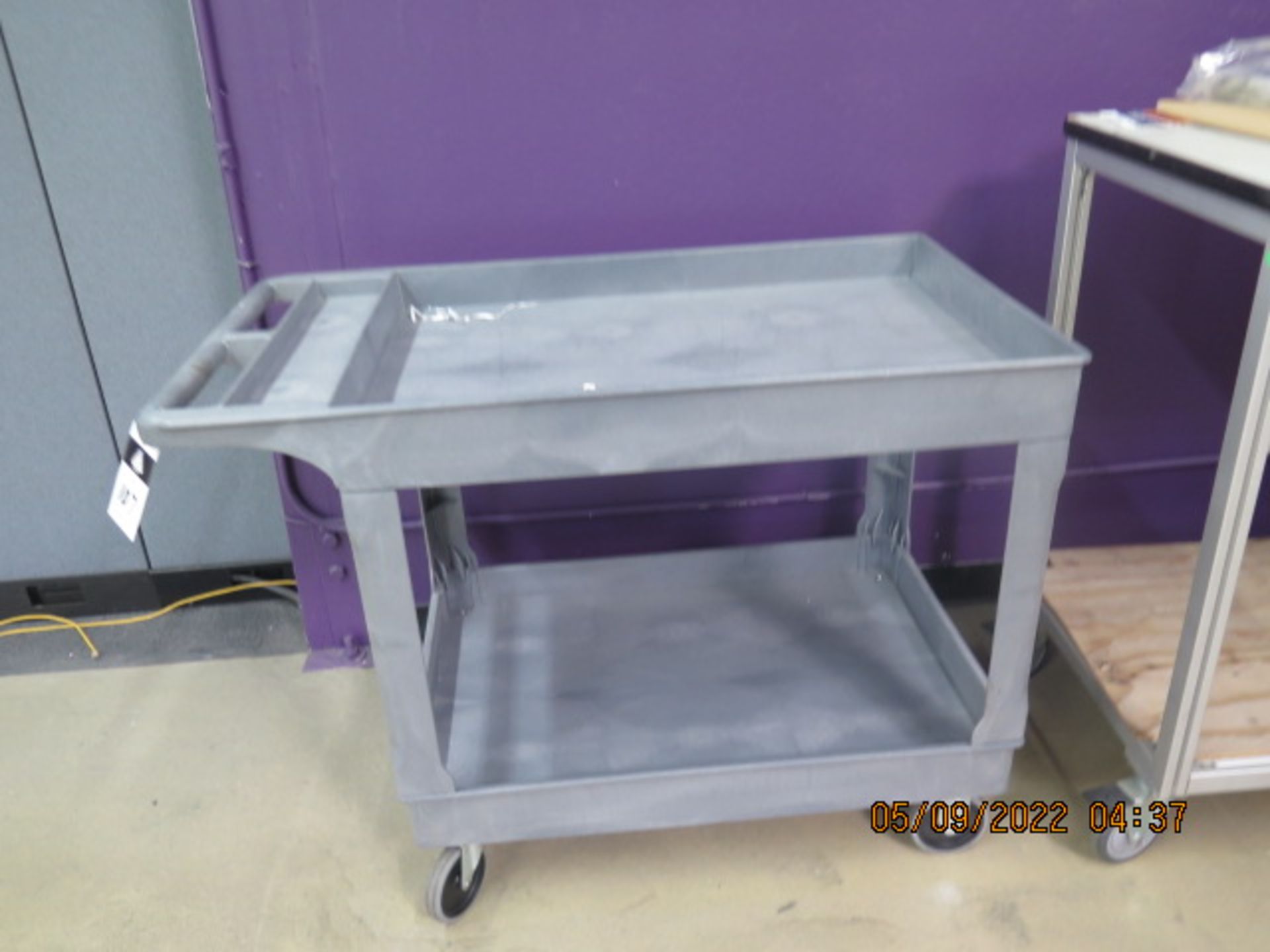 Rolling Table and Shop Cart (SOLD AS-IS - NO WARRANTY) - Image 2 of 4