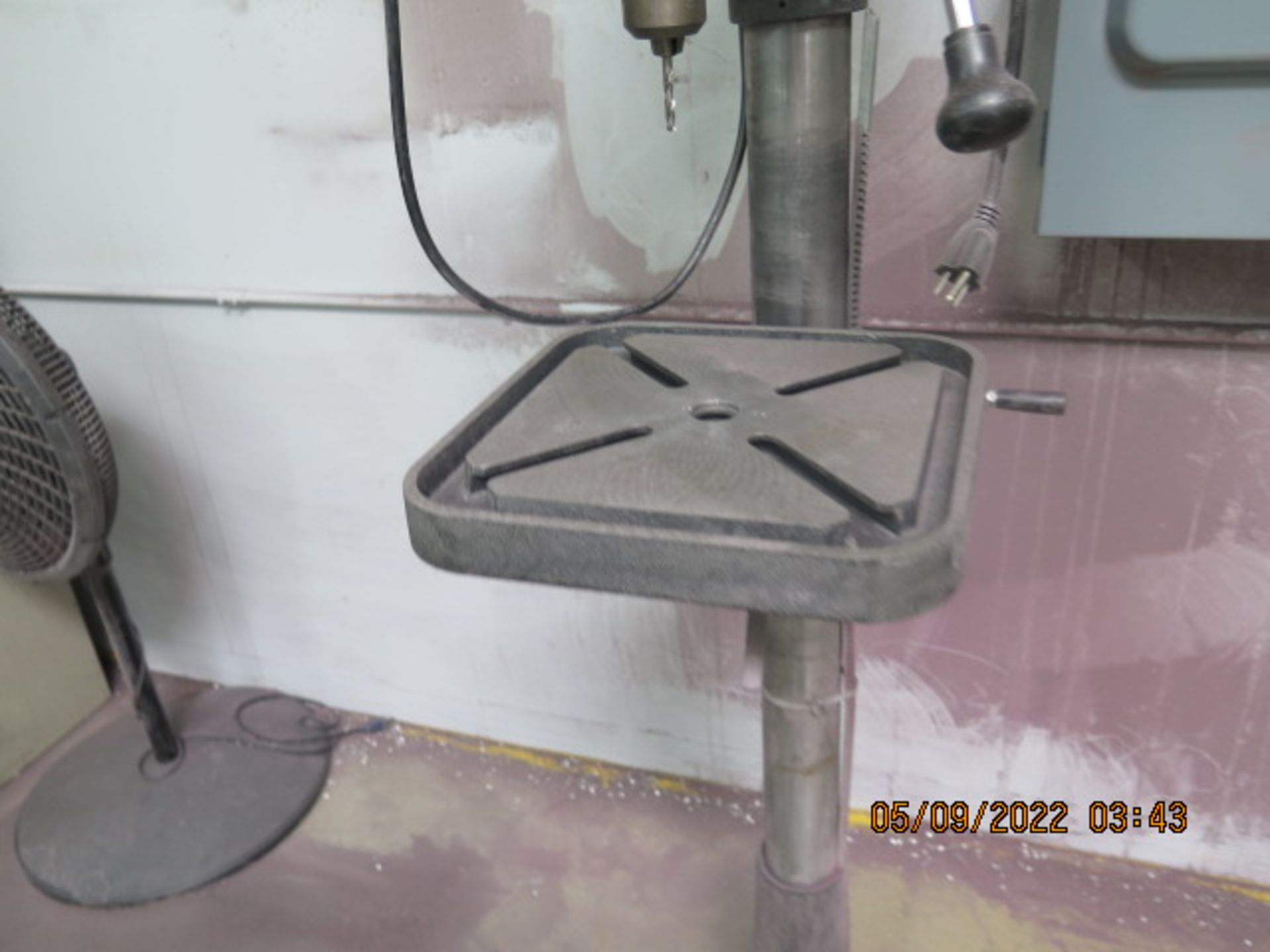 Jet 15” Pedestal Drill Press w/ 16-Speeds (SOLD AS-IS - NO WARRANTY) - Image 3 of 8