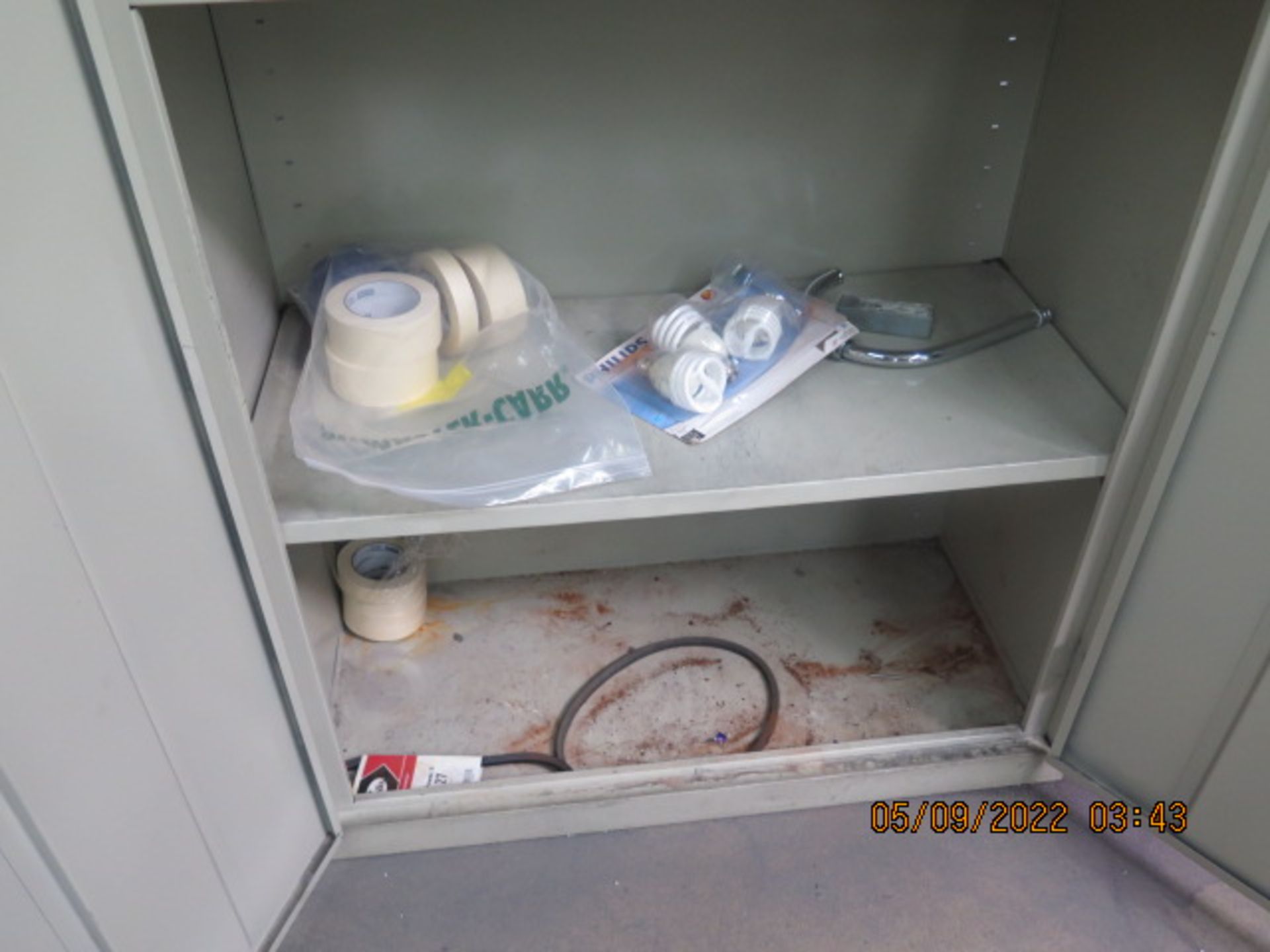 Storage Cabinet w/ Safety Supplies and Misc (SOLD AS-IS - NO WARRANTY) - Image 4 of 4