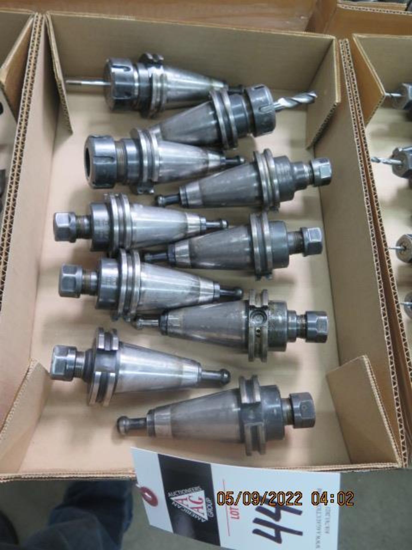 CAT-40 Taper ER32 and ER16 Collet Chucks (10) (SOLD AS-IS - NO WARRANTY)