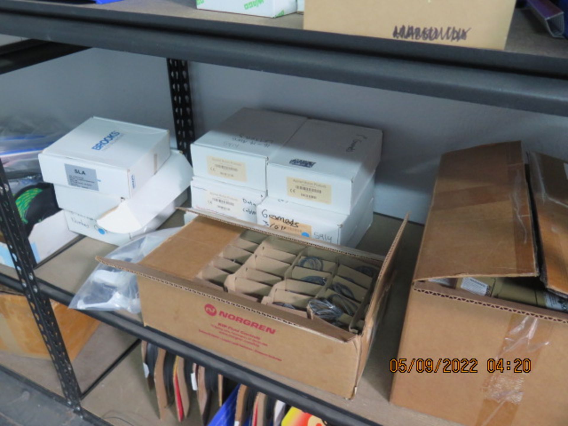 Misc Electrical Supplies w/ (3) Shelves (SOLD AS-IS - NO WARRANTY) - Image 7 of 13