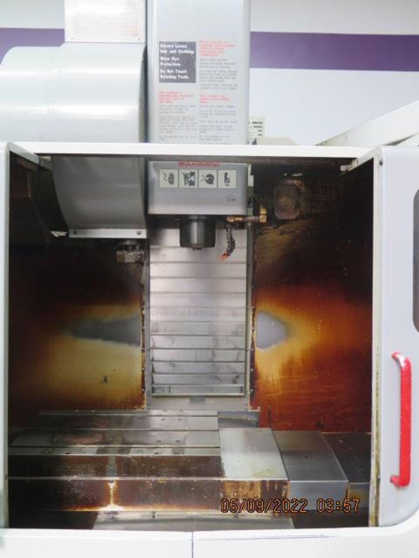 2005 Haas VF-1D CNC VMC s/n 41409 w/ Haas Controls, Hand Wheel, 24-Station ATC, SOLD AS IS - Image 4 of 16