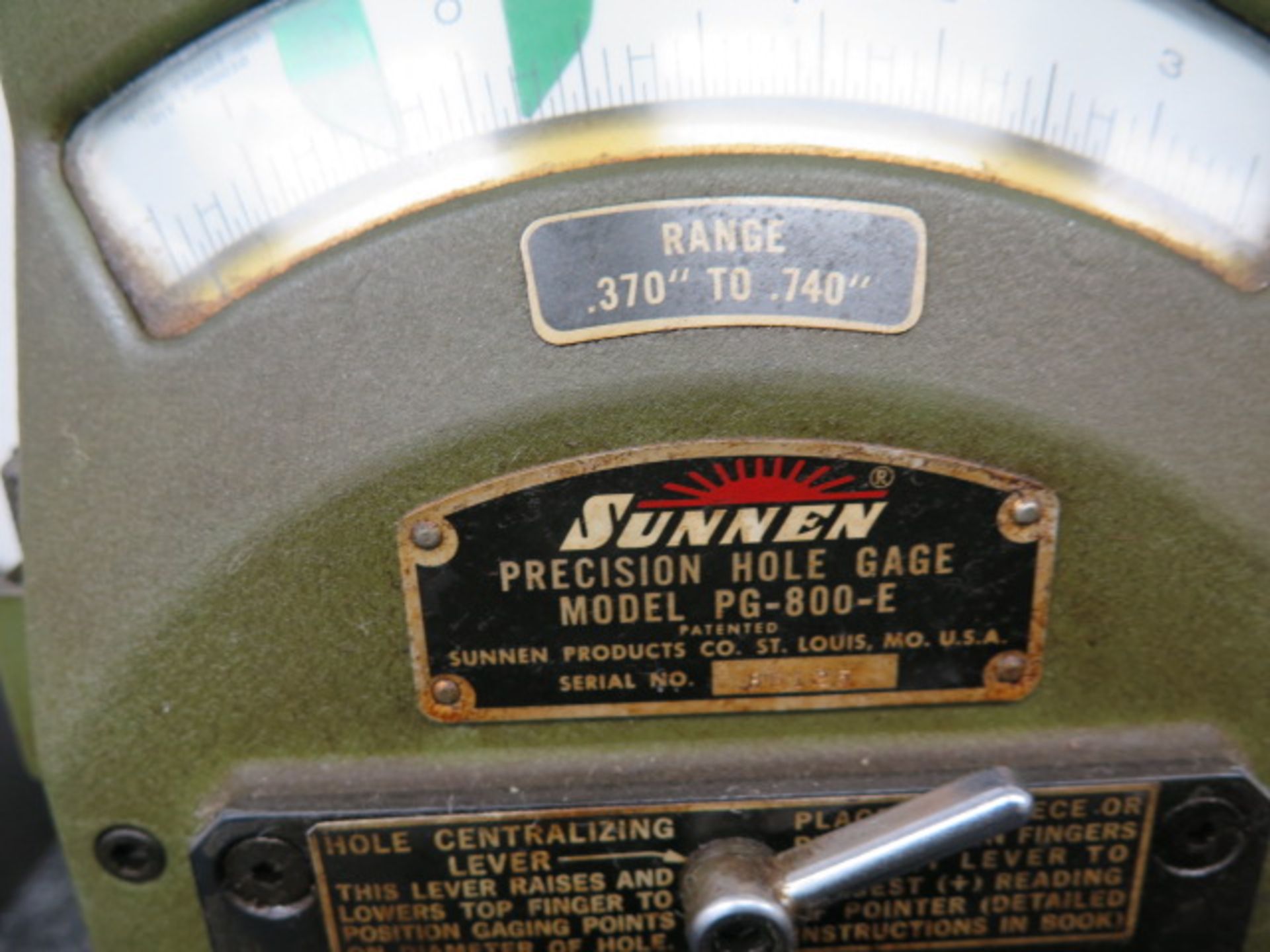 Sunnen PG-800-E Precision Bore Gage (SOLD AS-IS - NO WARRANTY) - Image 4 of 4
