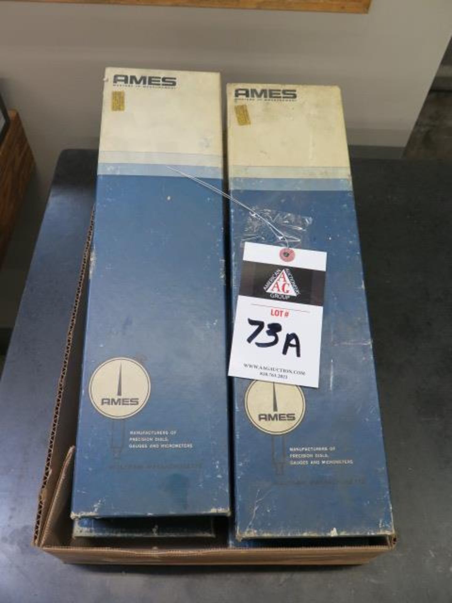Ames 4" Dial Indicators (4) (SOLD AS-IS - NO WARRANTY)
