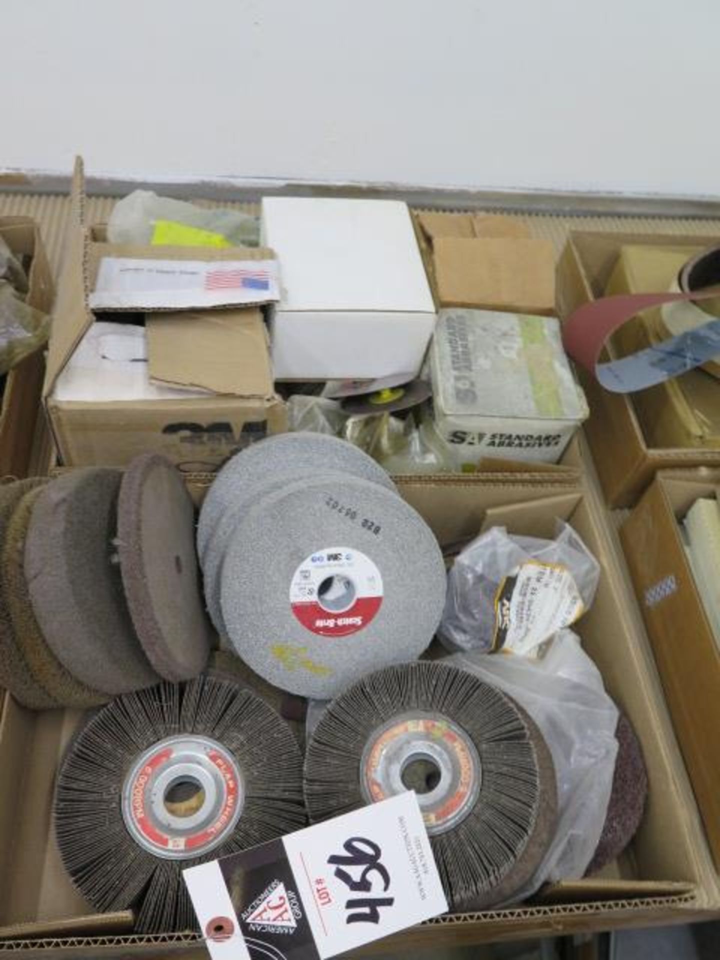 Scotch-Brite Wheels, Sanding Wheels and Discs (SOLD AS-IS - NO WARRANTY)