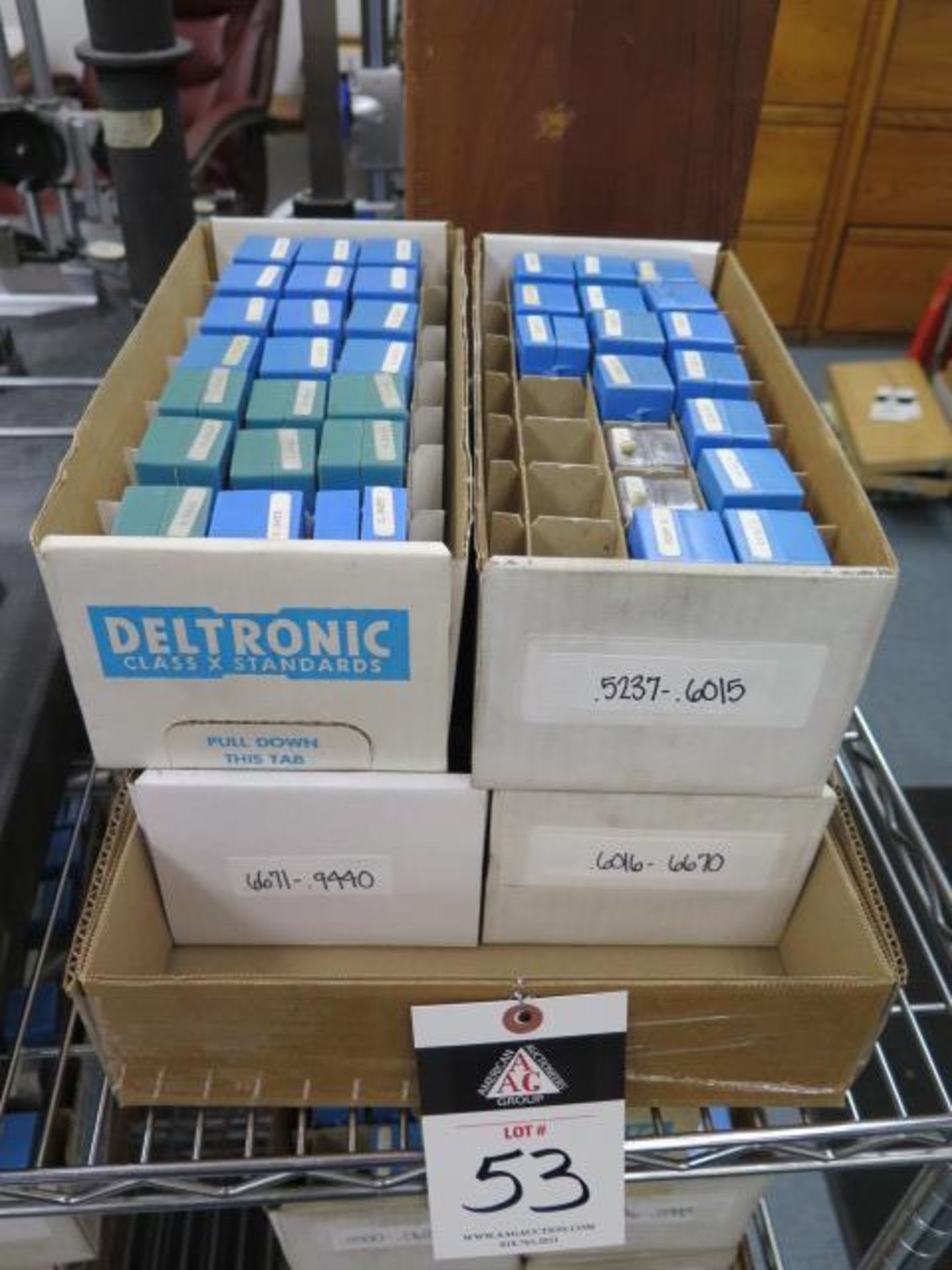 Deltronic Gage Pins (SOLD AS-IS - NO WARRANTY)