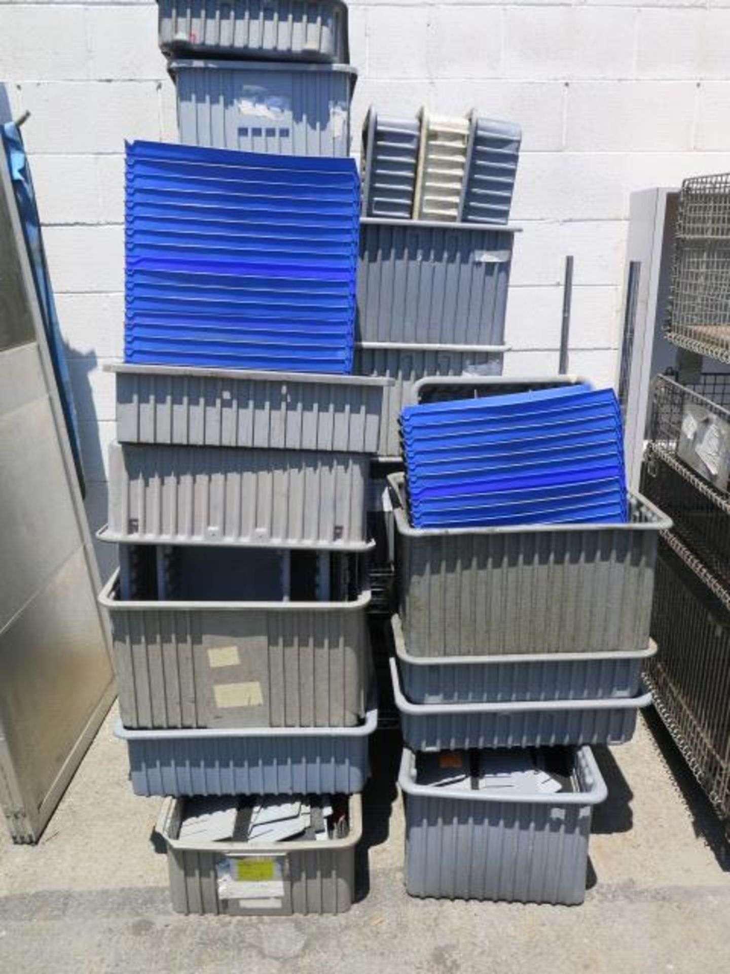 Wire Frame Baskets and Plastic Bins (SOLD AS-IS - NO WARRANTY) - Image 3 of 3
