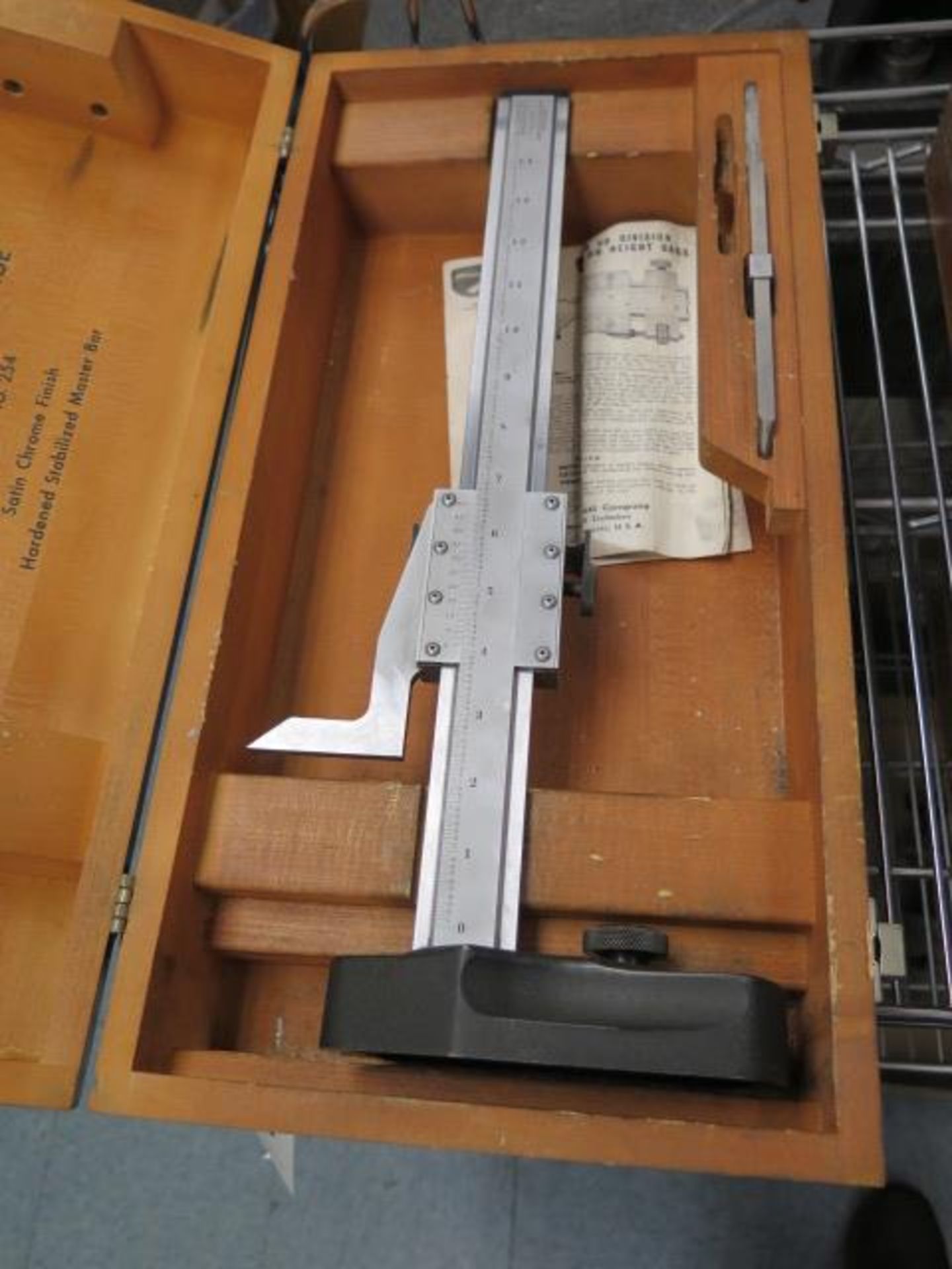 Starrett 14" Vernier Height Gage (SOLD AS-IS - NO WARRANTY) - Image 2 of 3