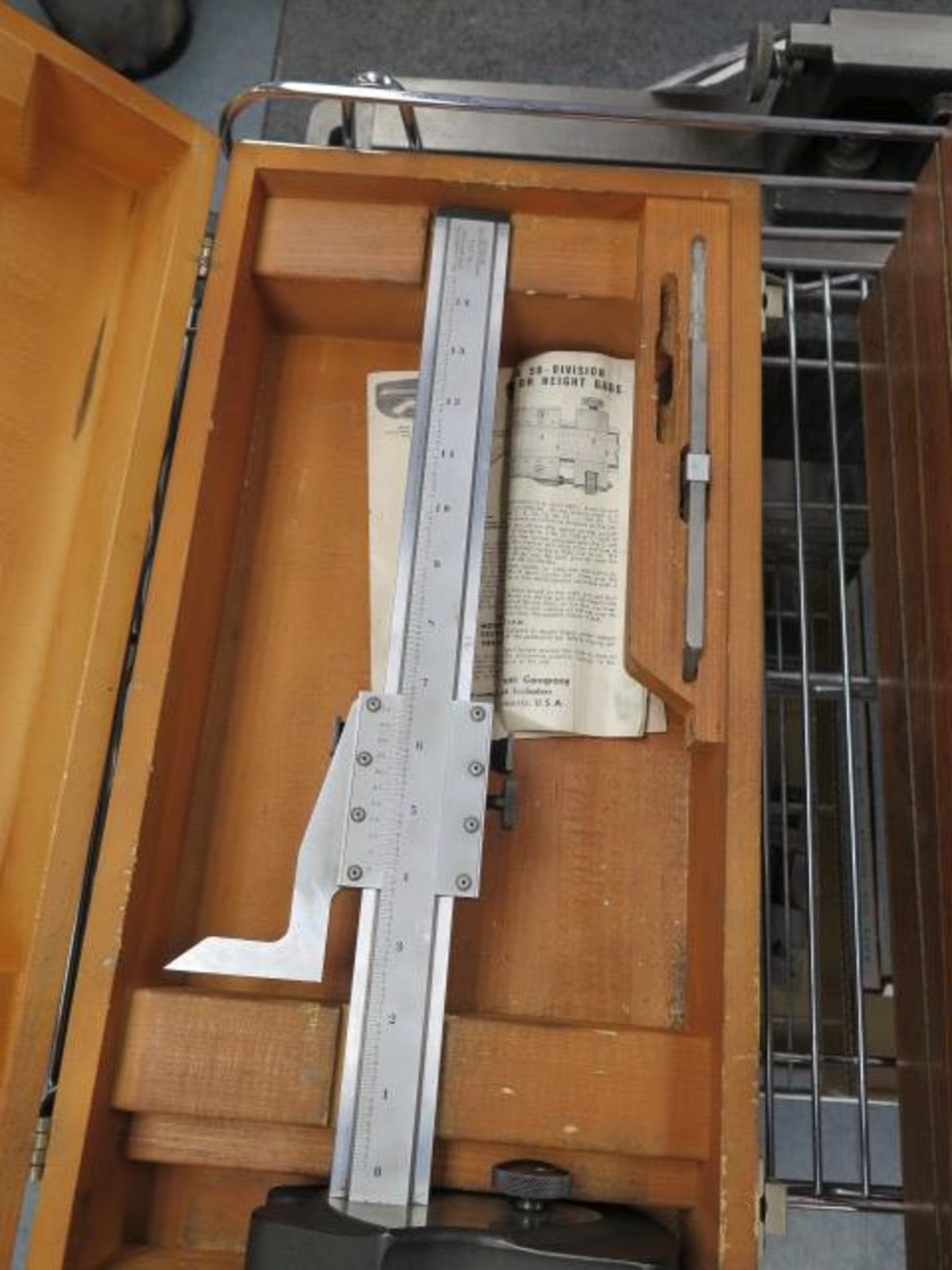 Starrett 14" Vernier Height Gage (SOLD AS-IS - NO WARRANTY) - Image 3 of 3