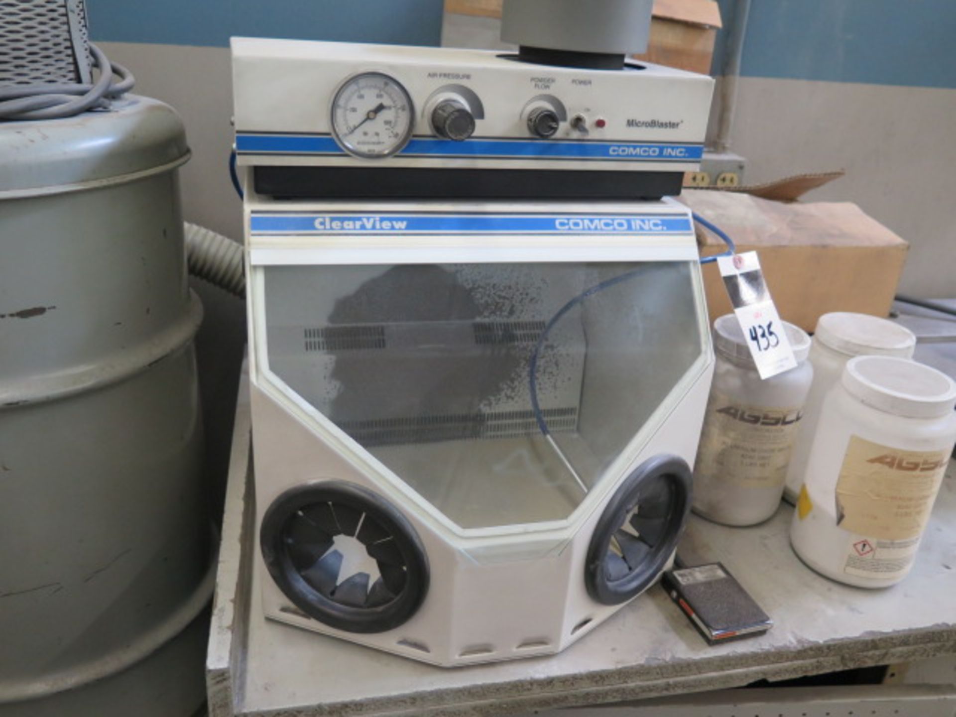 Comco Micro Blaster Micro-Dry Blast Cabinet w/ Acces (SOLD AS-IS - NO WARRANTY) - Image 2 of 10