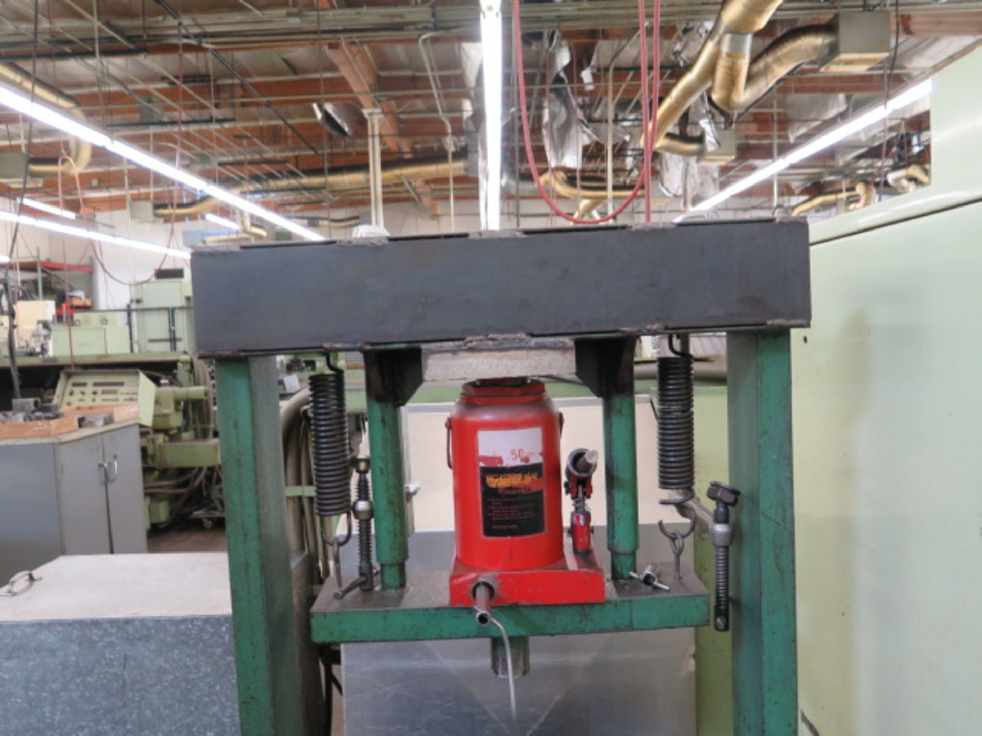50-Ton Hydraulic H-Frame Press w/ Roll Base (SOLD AS-IS - NO WARRANTY) - Image 2 of 7