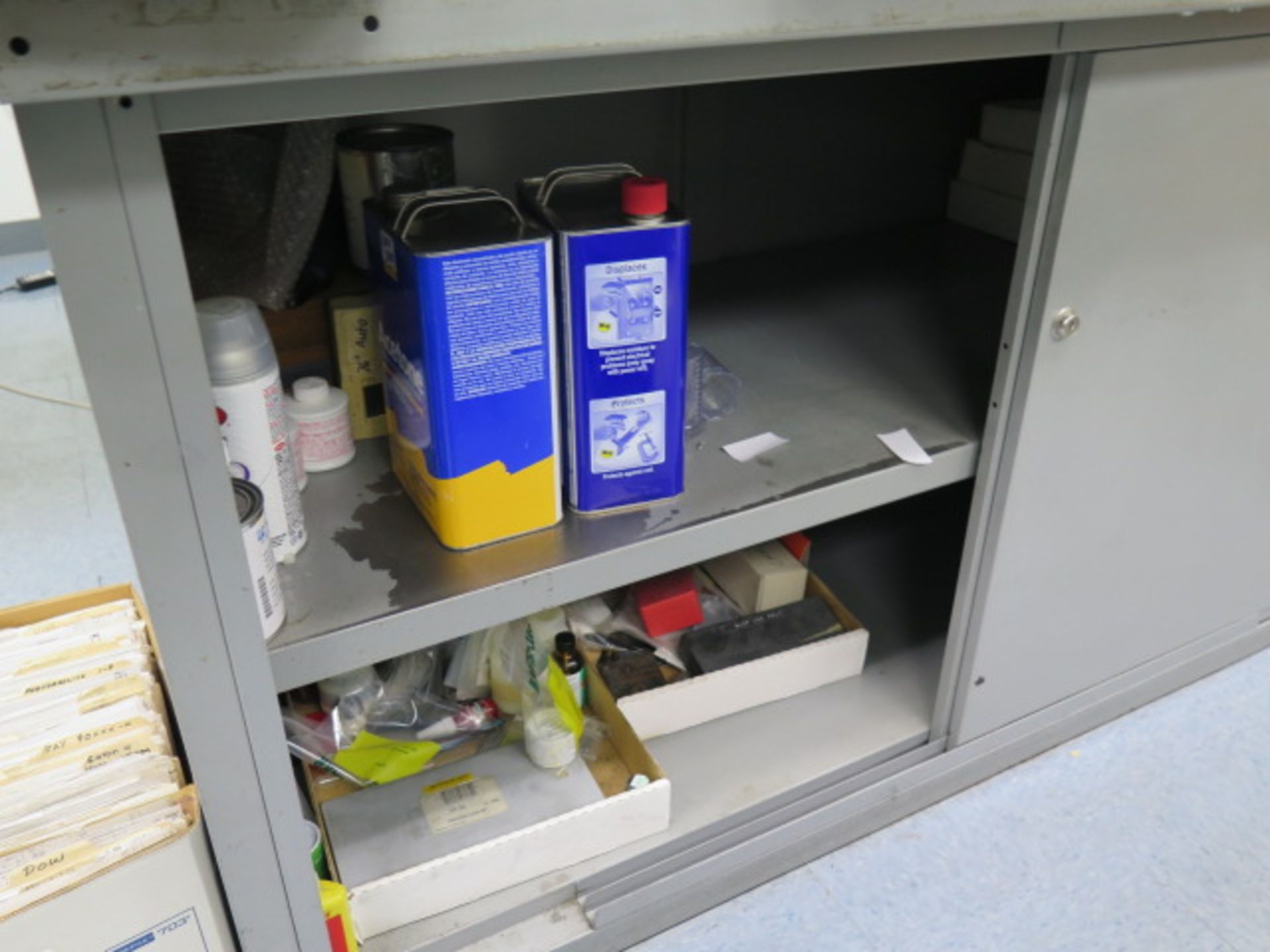 Storage Cabinet w/ Misc (SOLD AS-IS - NO WARRANTY) - Image 2 of 3