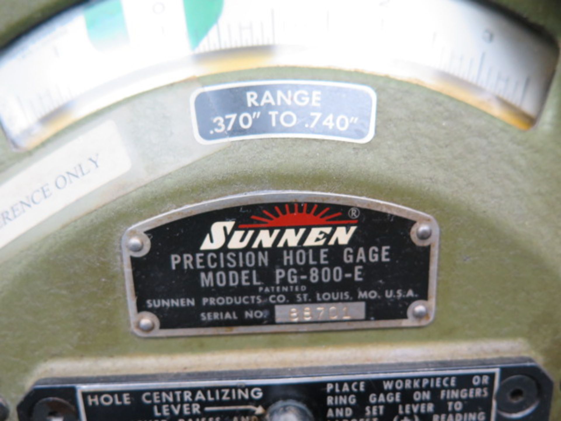 Sunnen PG-800-E Precision Bore Gage (SOLD AS-IS - NO WARRANTY) - Image 4 of 4