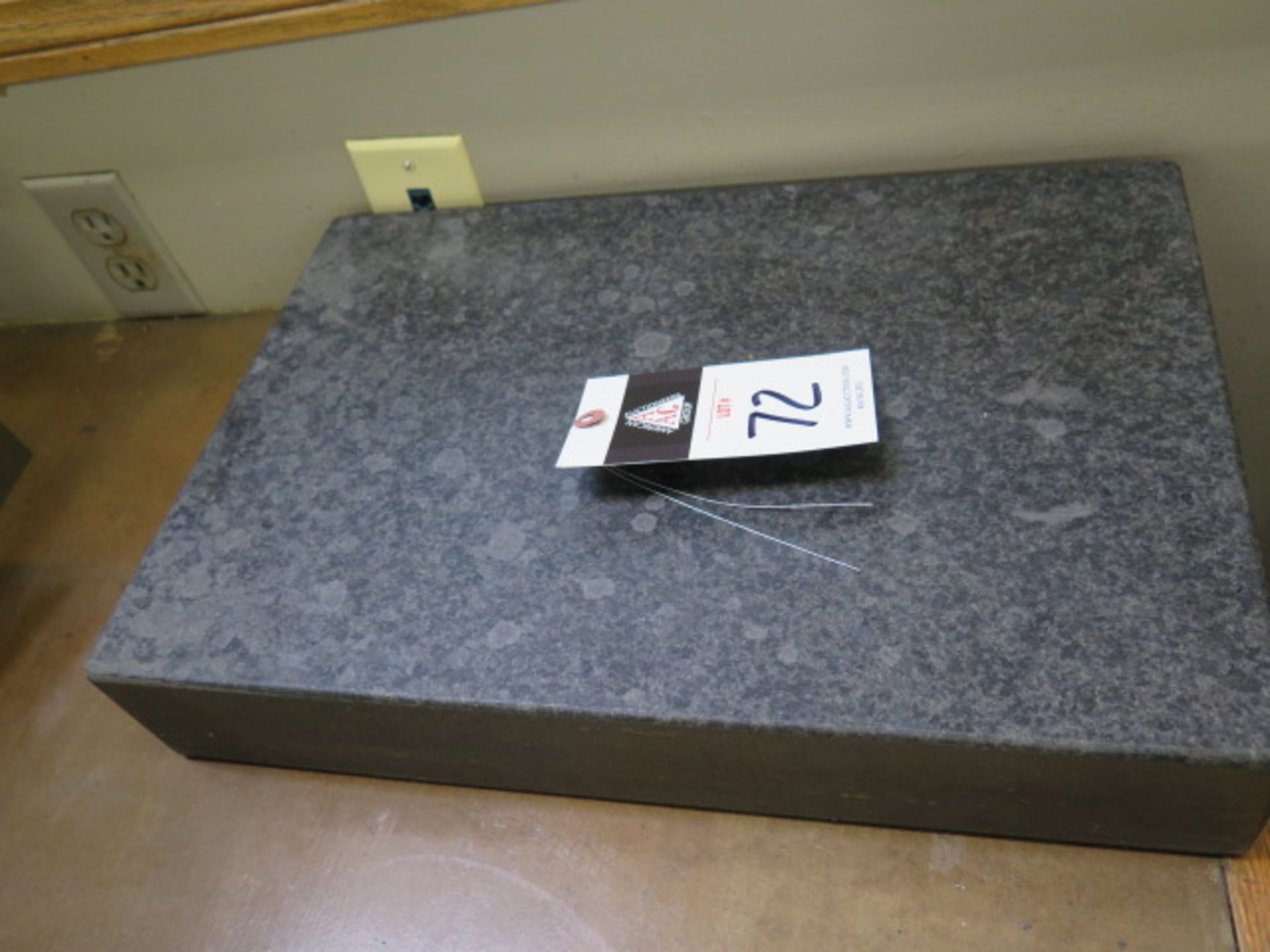 12" x 18" x 3" Granite Surface Plate (SOLD AS-IS - NO WARRANTY)