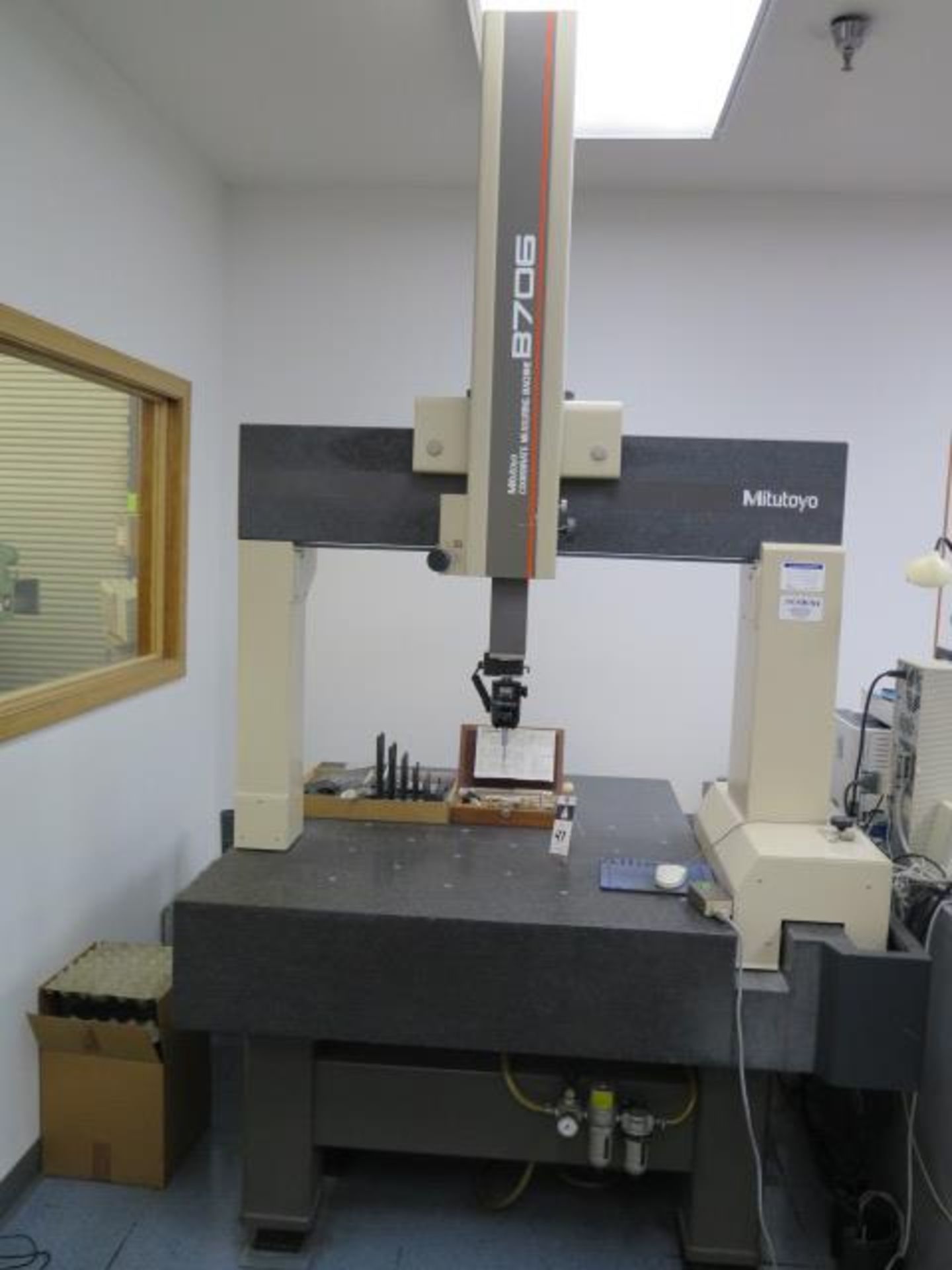 Mitutoyo B706 CMM Machine s/n A9102618-011102001 w/ Renishaw MIH Digital Probe Head, SOLD AS IS - Image 2 of 17