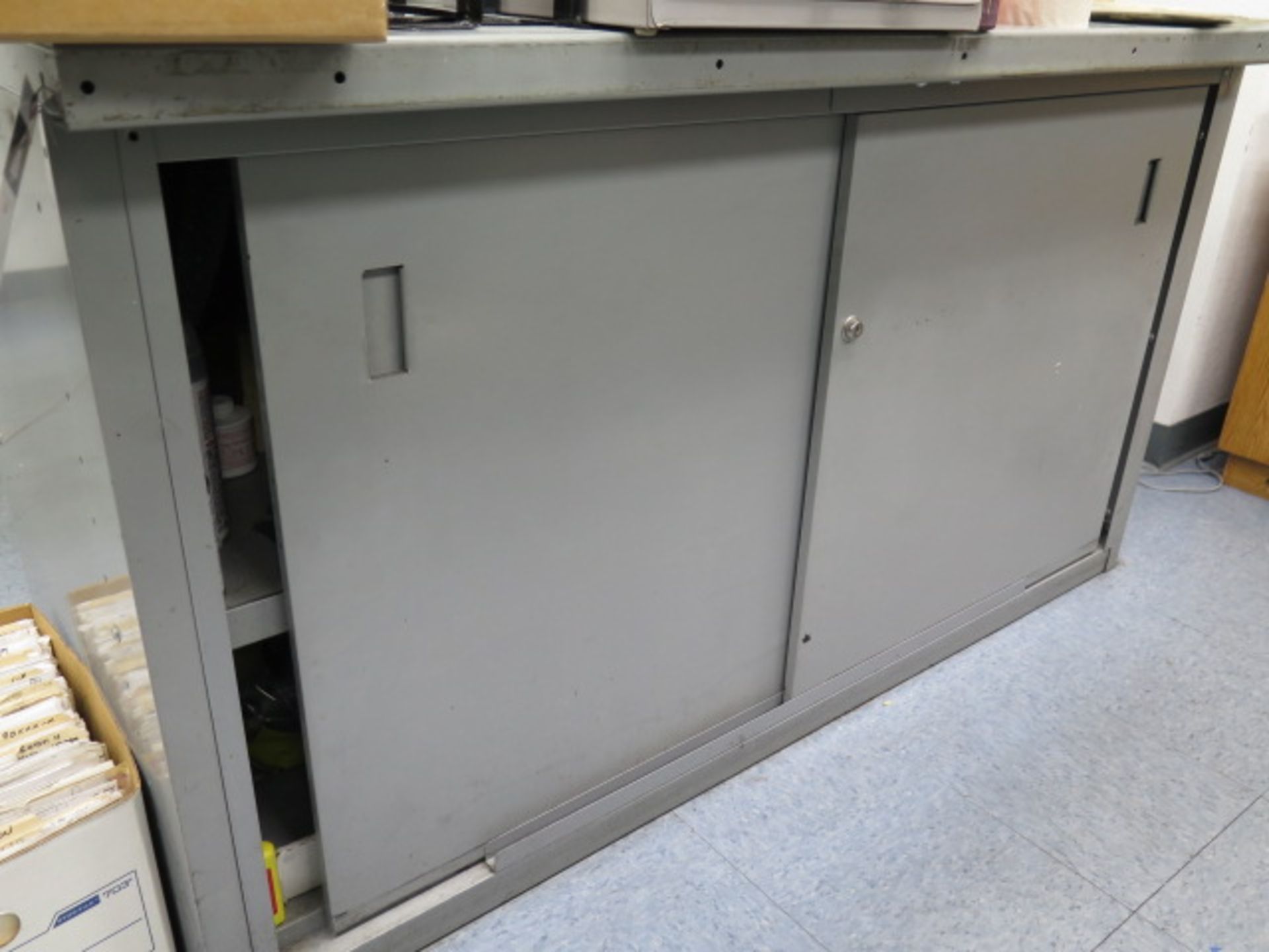 Storage Cabinet w/ Misc (SOLD AS-IS - NO WARRANTY)