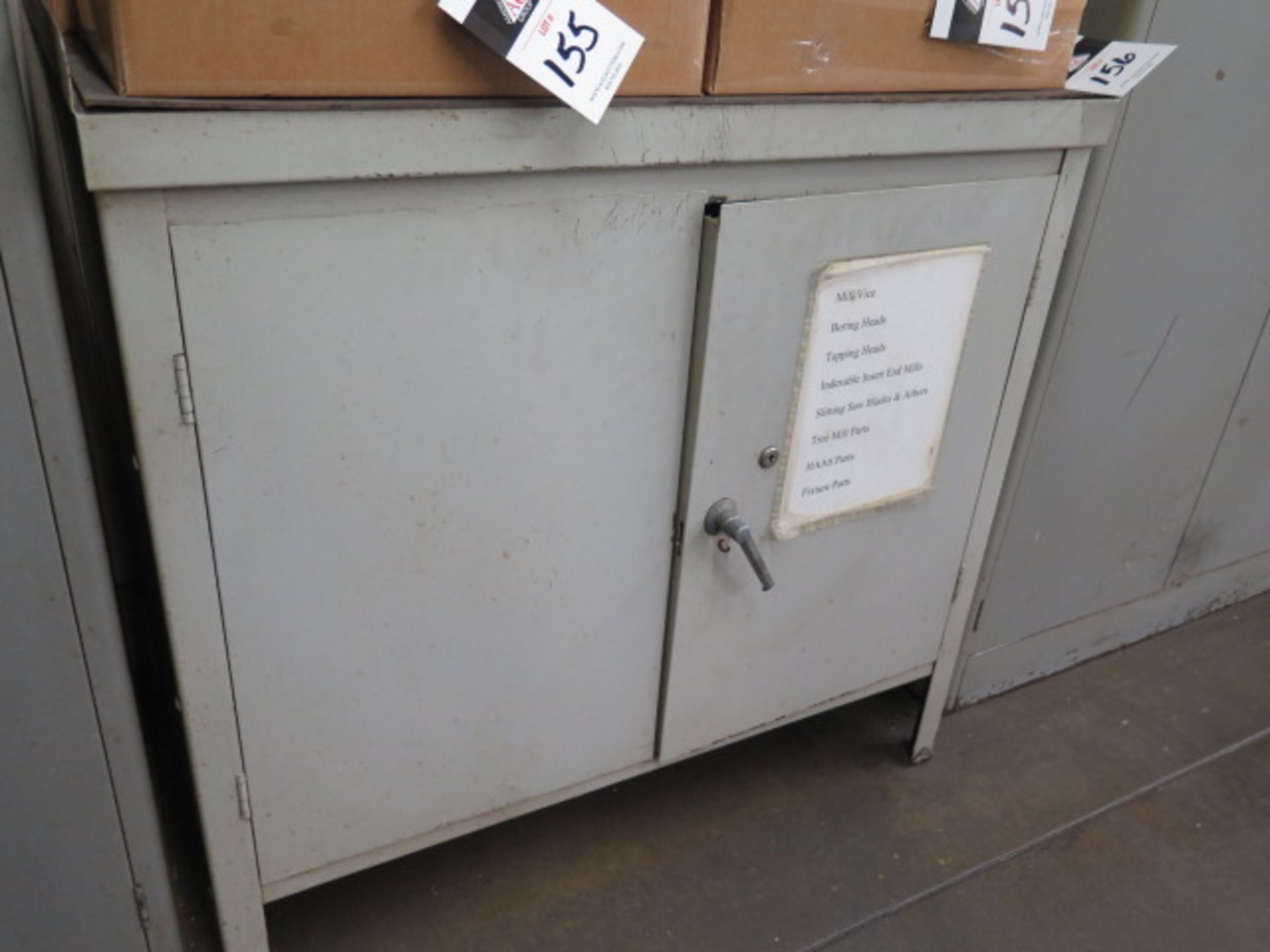 Storage Cabinet w/ Misc Tooling (SOLD AS-IS - NO WARRANTY)