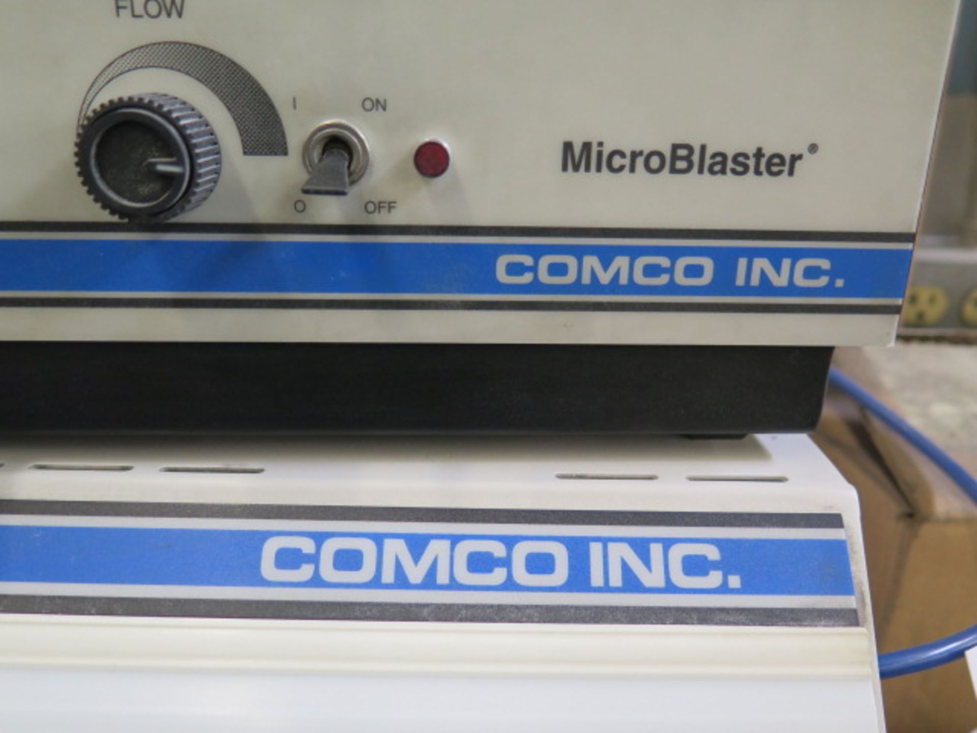 Comco Micro Blaster Micro-Dry Blast Cabinet w/ Acces (SOLD AS-IS - NO WARRANTY) - Image 9 of 10
