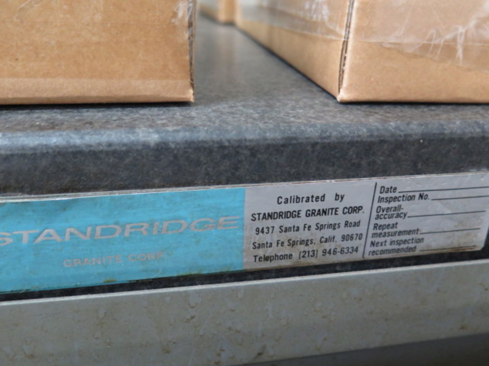 Standridge 24" x 36" x 4" Granite Surface Plate w/ Cabinet Base (SOLD AS-IS - NO WARRANTY) - Image 5 of 7