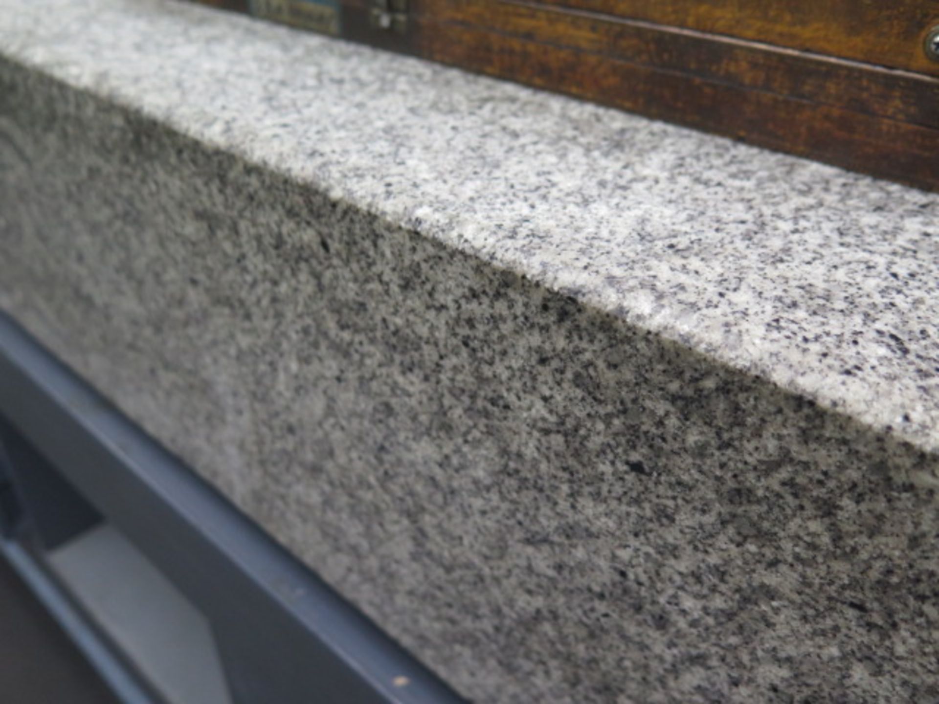 Standridge 48" x 96" x 8 1/2" Granite Surface Plate w Roll Stand (SOLD AS-IS - NO WARRANTY) - Image 4 of 6