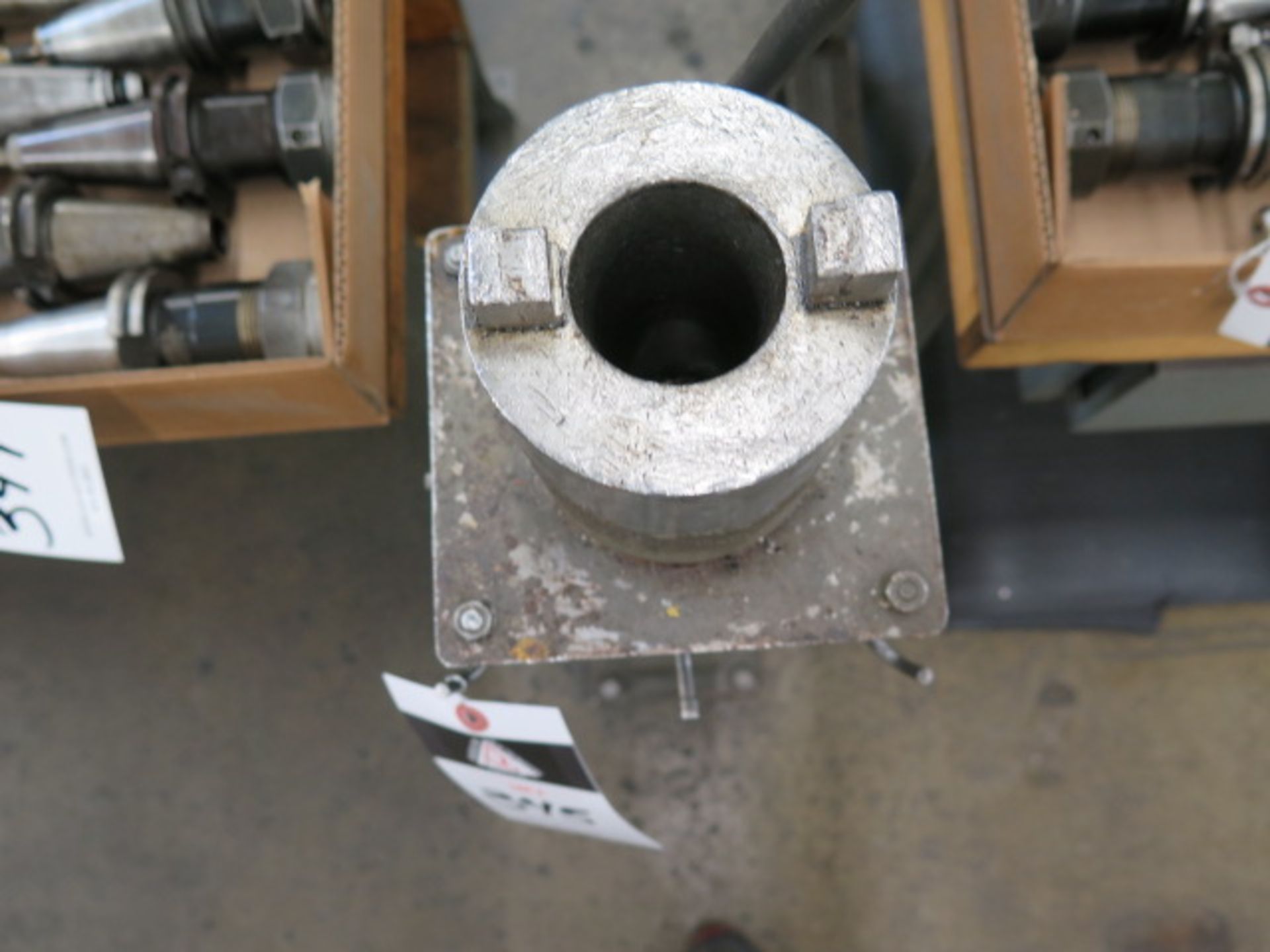 40-Taper Tooling Block w/ Floor Mounted Pedestal (SOLD AS-IS - NO WARRANTY) - Image 4 of 4