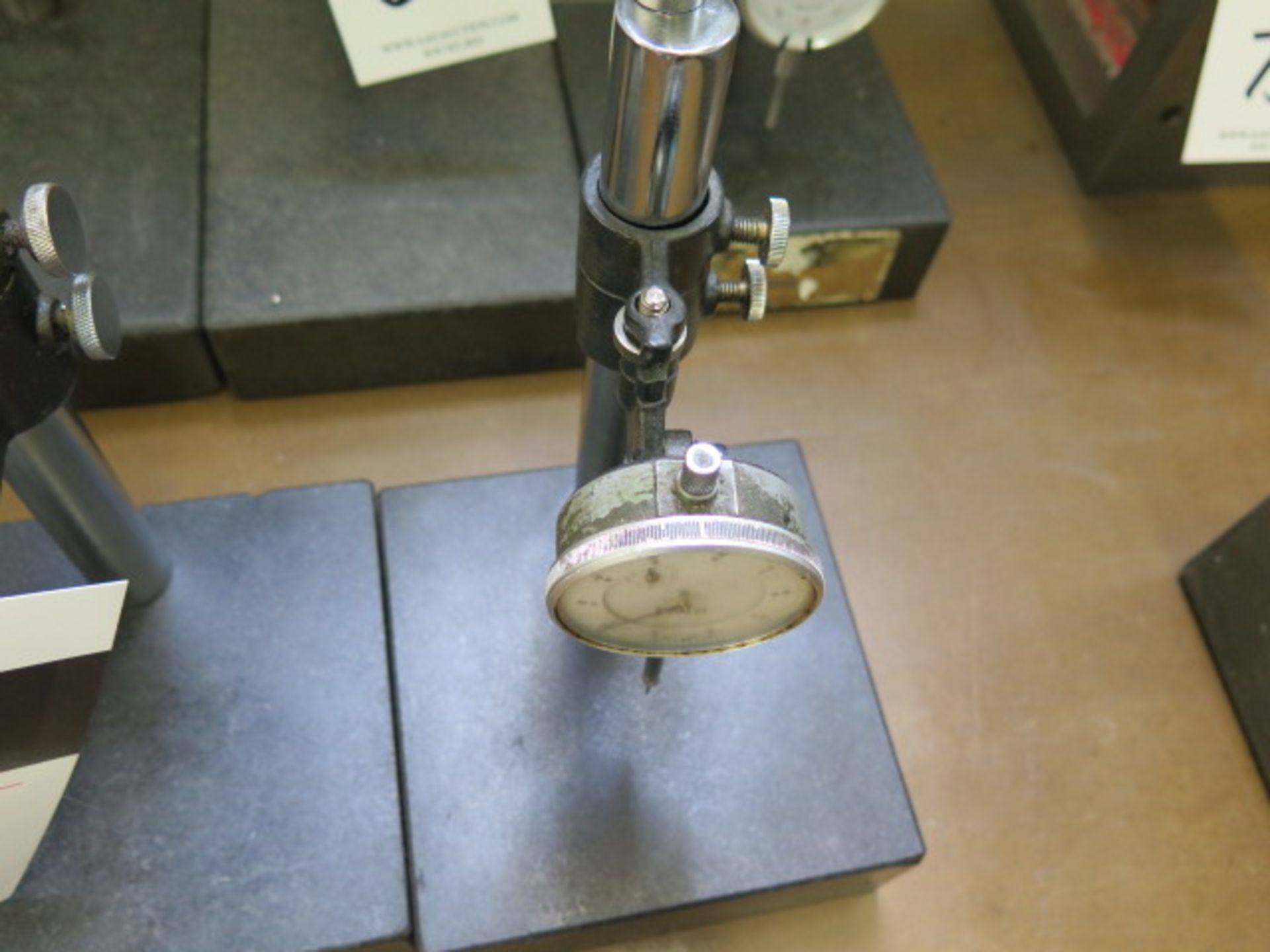 Granite Indicator Bases (3) w/ Digital and Dial Indicators (SOLD AS-IS - NO WARRANTY) - Image 3 of 5