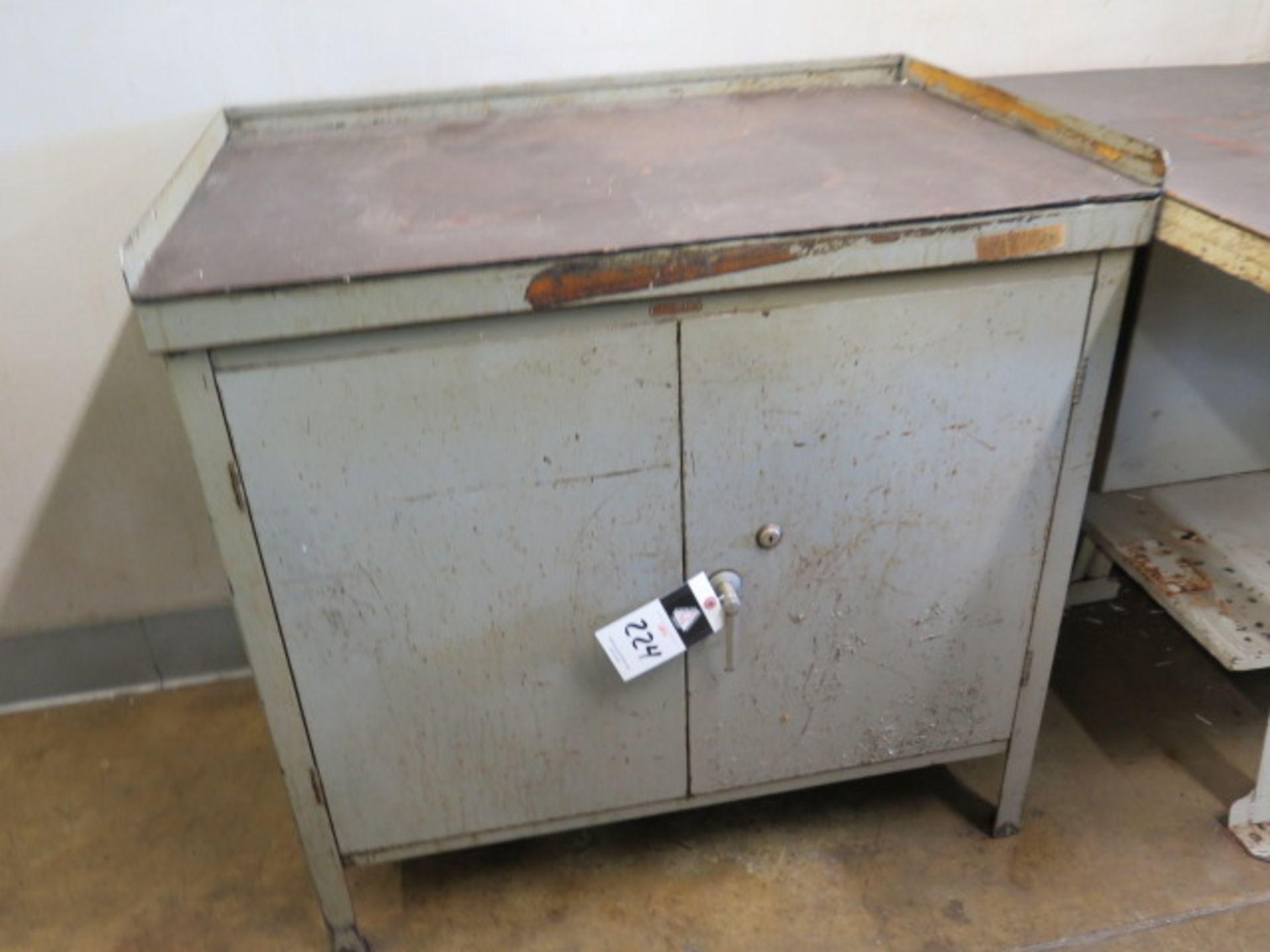 Storage Cabinet and Work Bench (SOLD AS-IS - NO WARRANTY) - Image 2 of 3