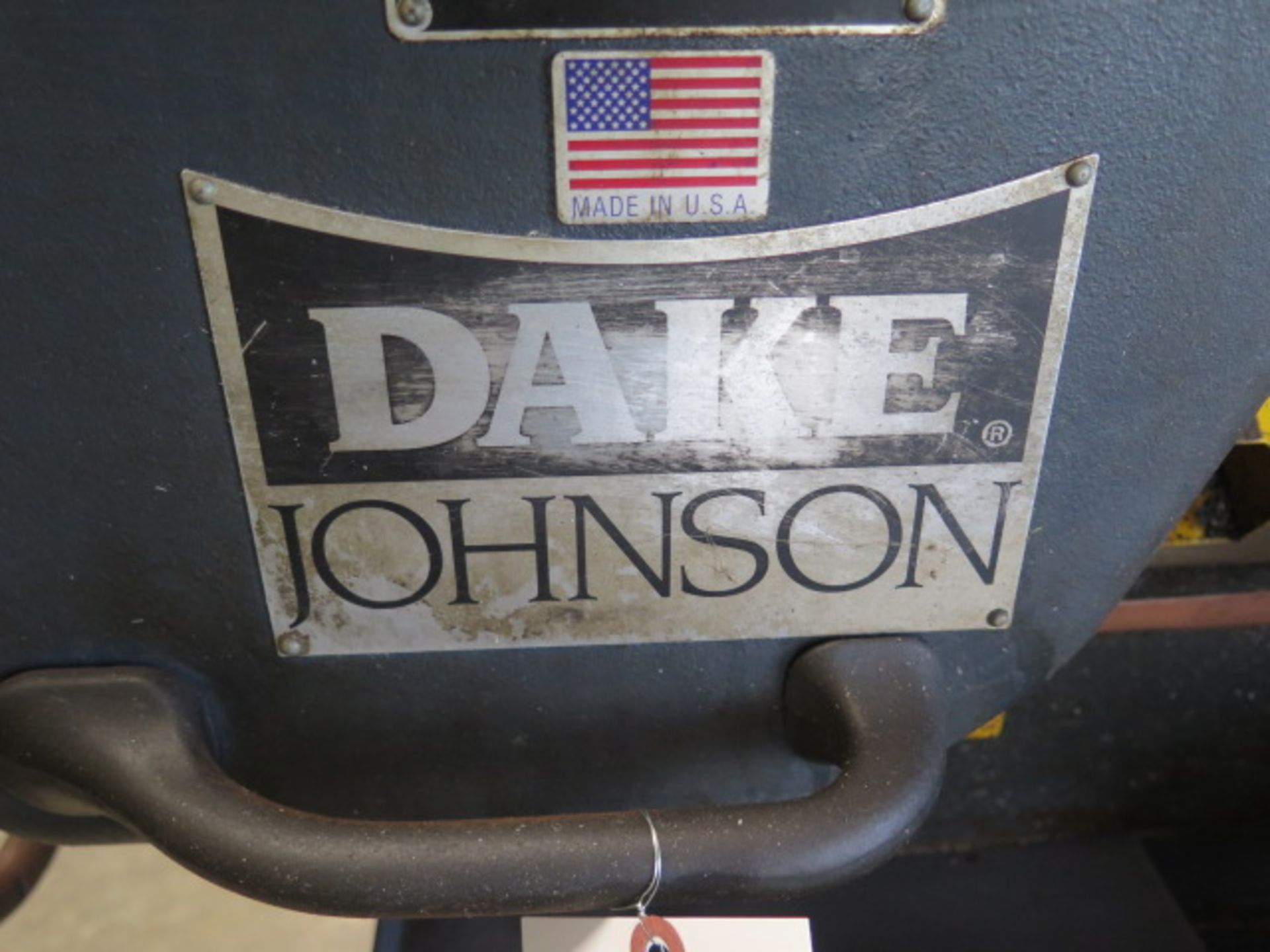 Dake Johnson JH10 10” Horizontal Band Saw s/n 1367359 w/ Manual Clamping, Coolant (SOLD AS-IS - NO - Image 4 of 8