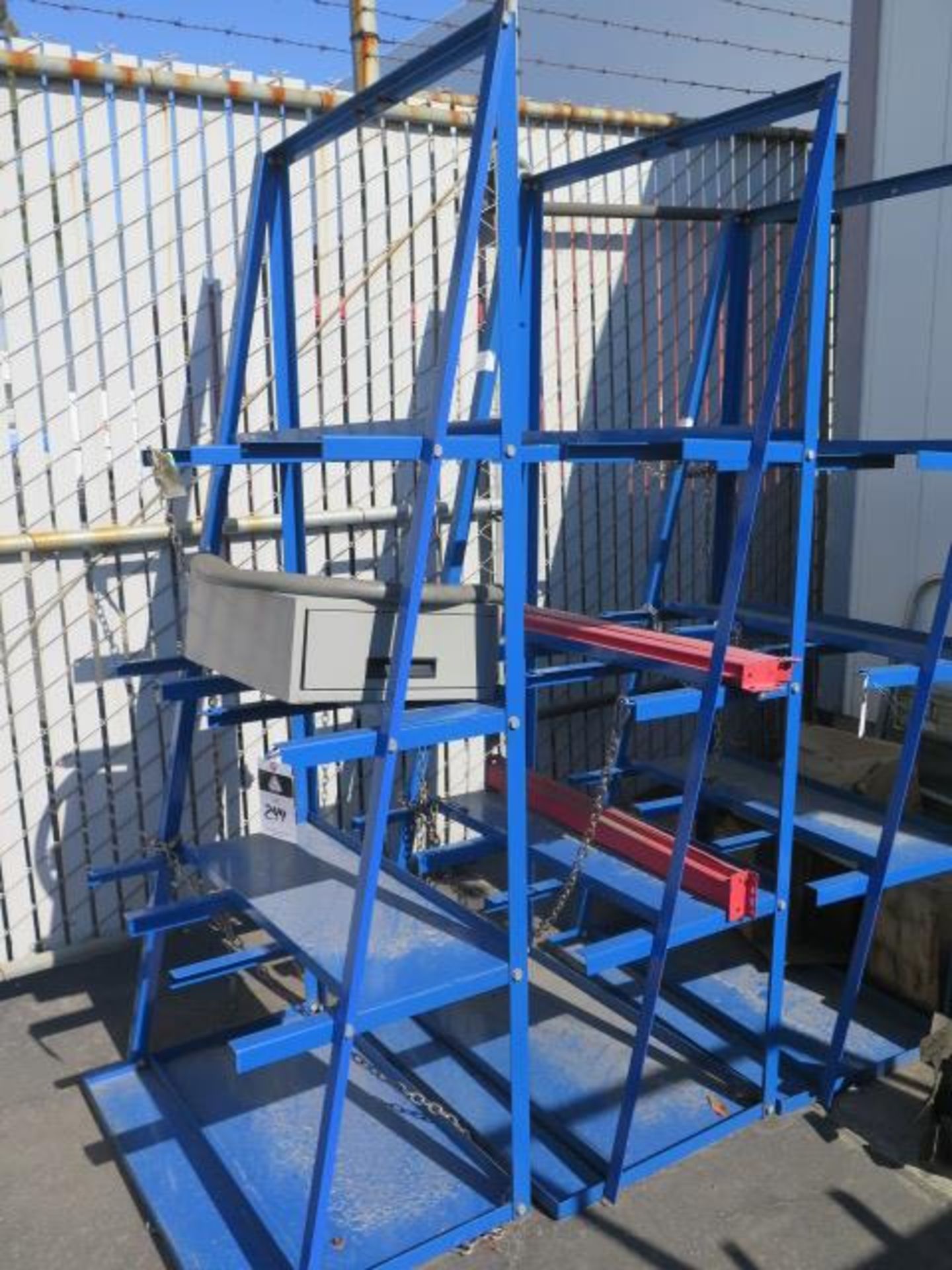 Global Vertical Material Racks (2) (SOLD AS-IS - NO WARRANTY)