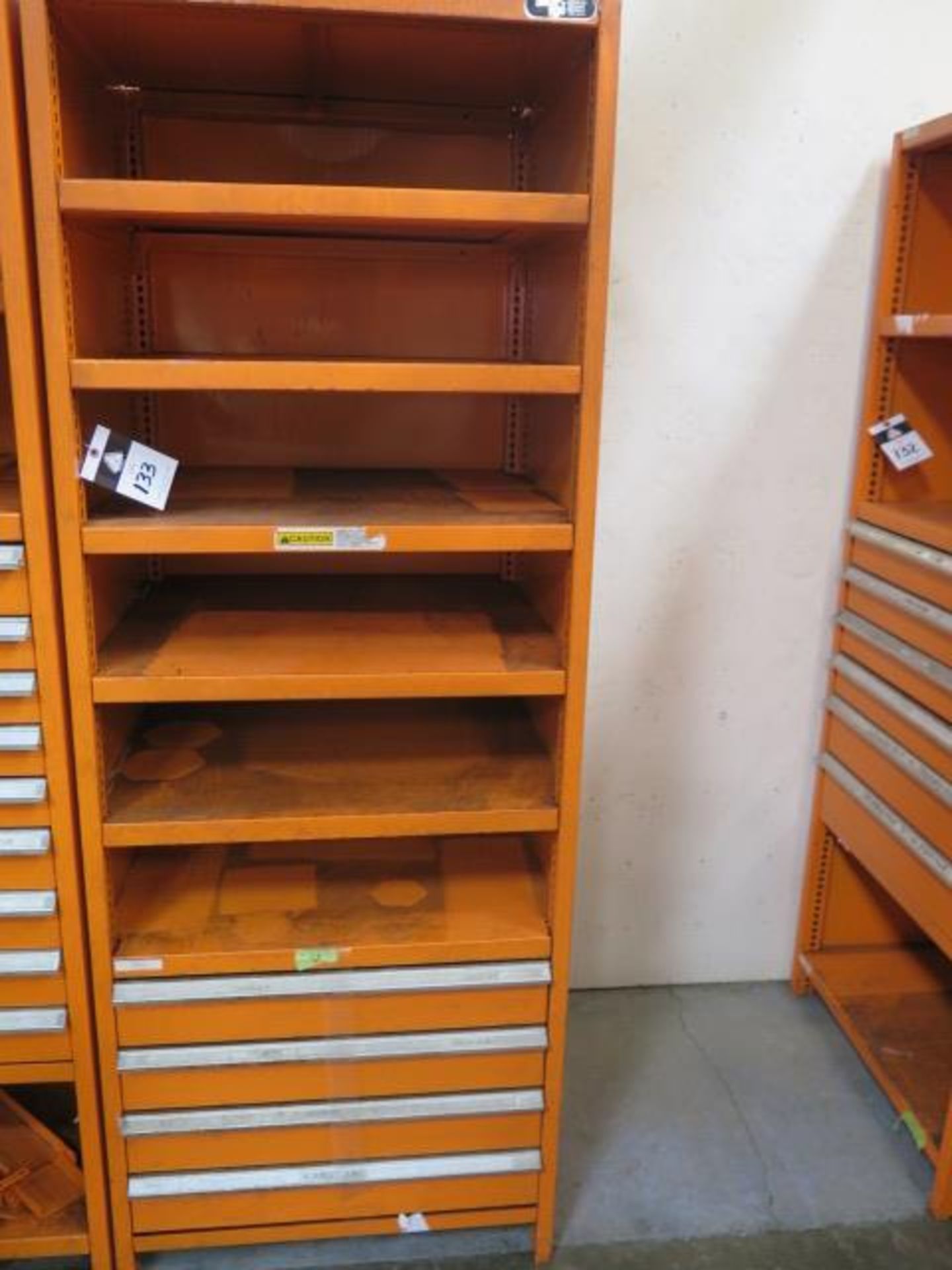 Stor-Loc 4-Drawer Tooling Cabinet / Shelf Unit (SOLD AS-IS - NO WARRANTY)