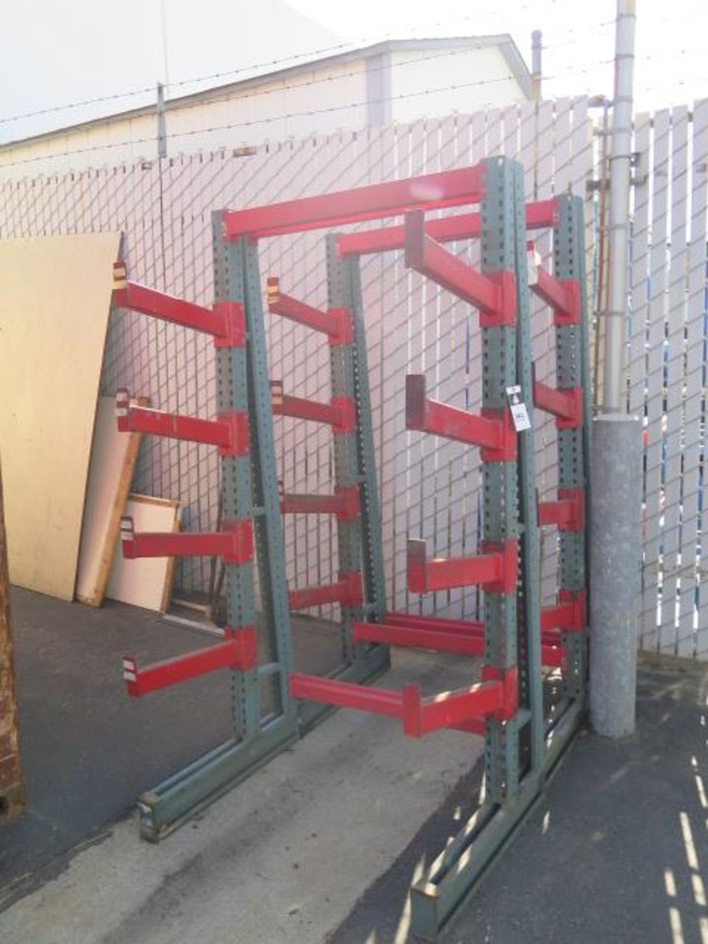Cantilever Material Racks (2) (SOLD AS-IS - NO WARRANTY) - Image 2 of 6