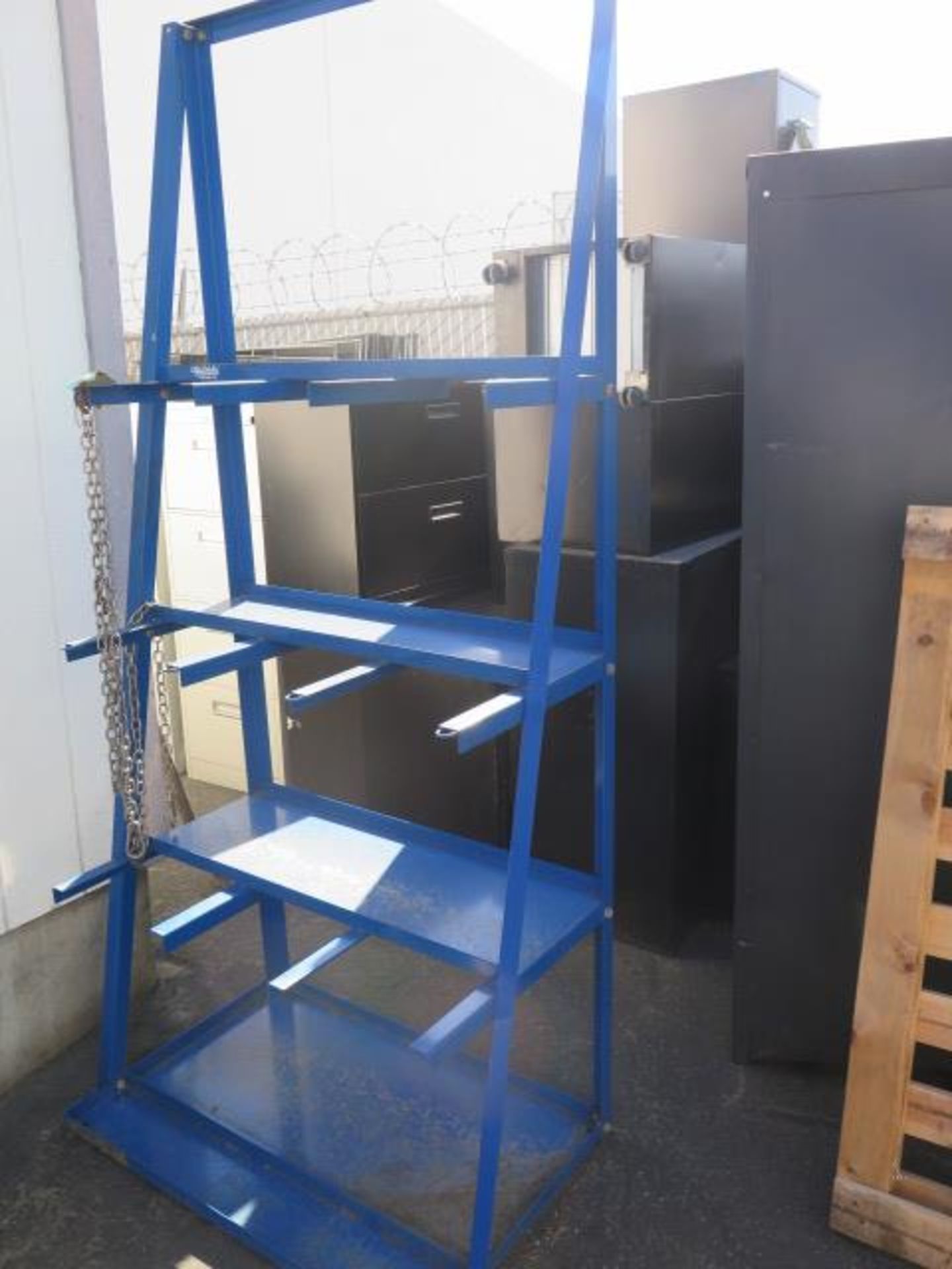 Global Vertical Material Racks (2) (SOLD AS-IS - NO WARRANTY)