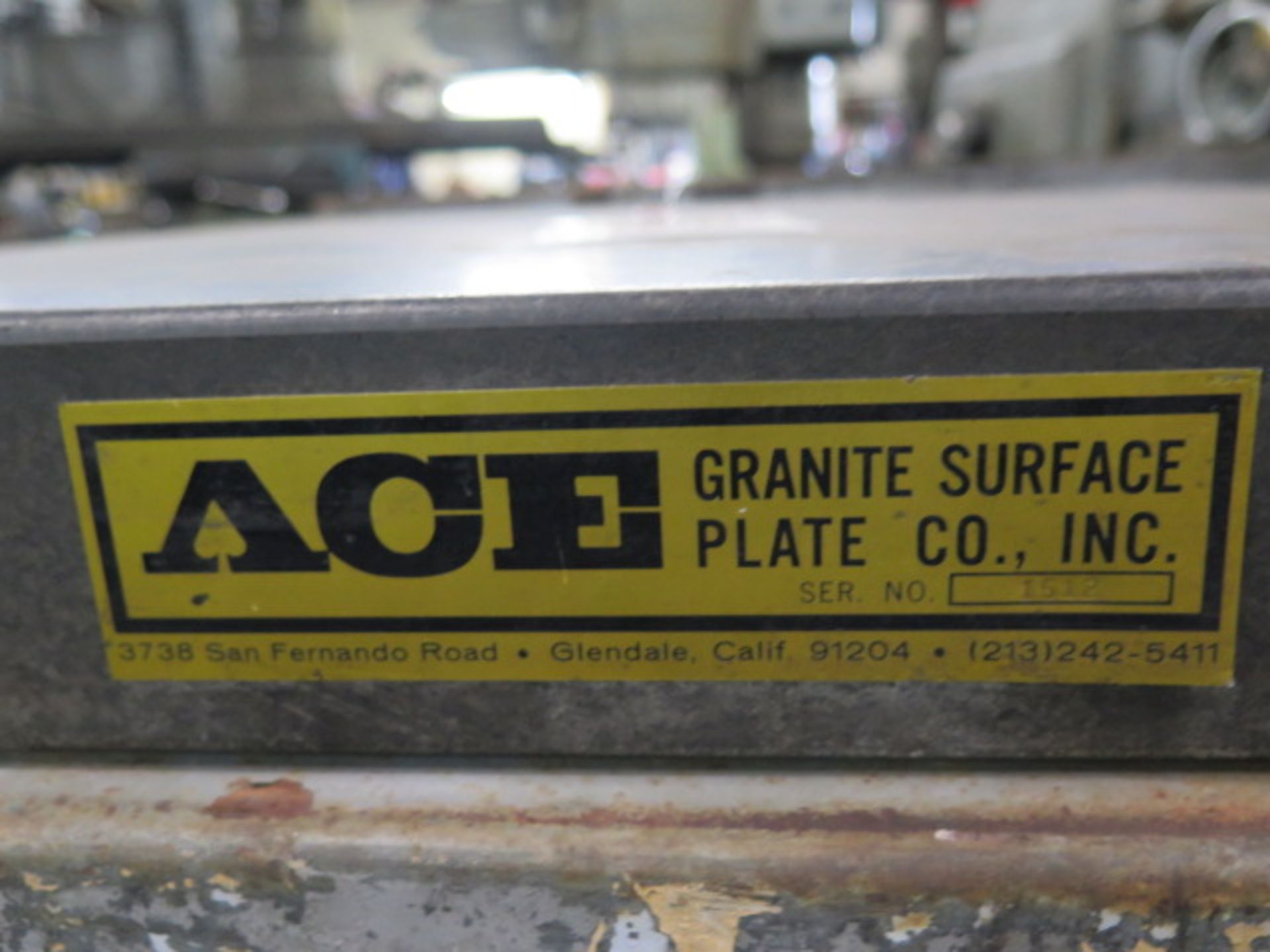 24" x 24" x 3" Granite Surface Plate (SOLD AS-IS - NO WARRANTY) - Image 4 of 4