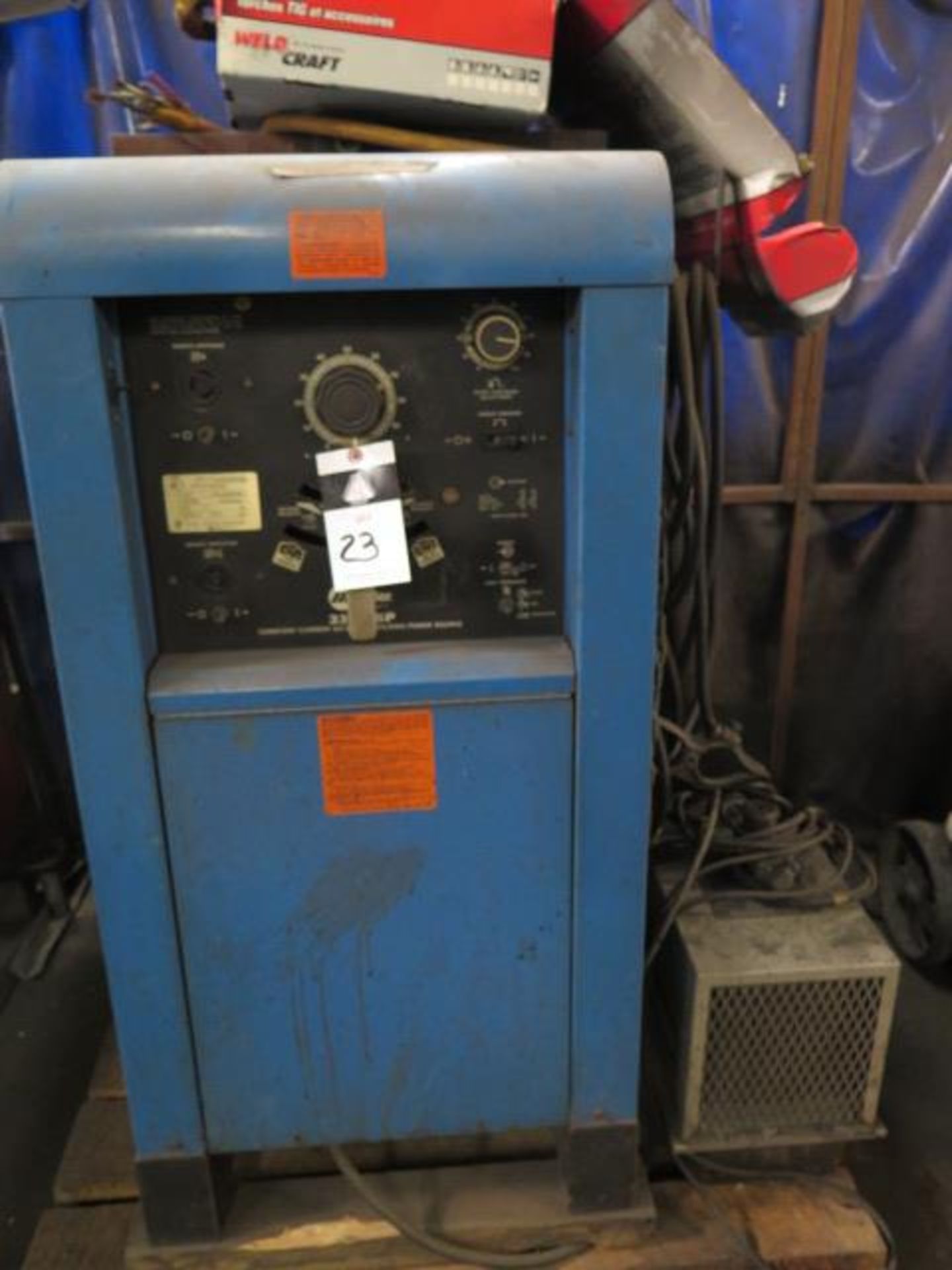 Miller 330 A/BP AC/DC Arc Welding Power Source w/ Bernard Cooler (SOLD AS-IS - NO WARRANTY)