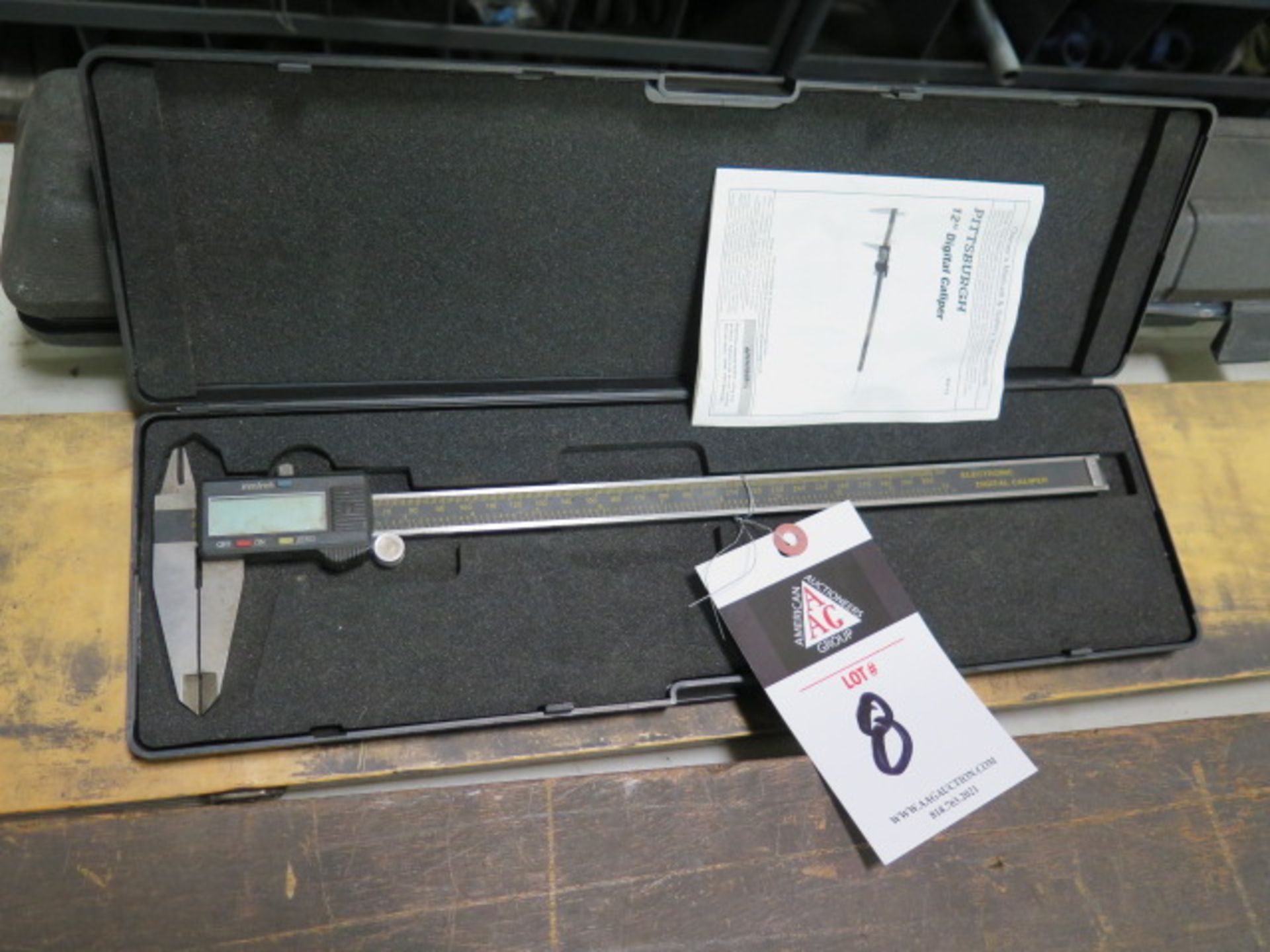 24" Vernier Caliper and 12" Digital Caliper (SOLD AS-IS - NO WARRANTY)