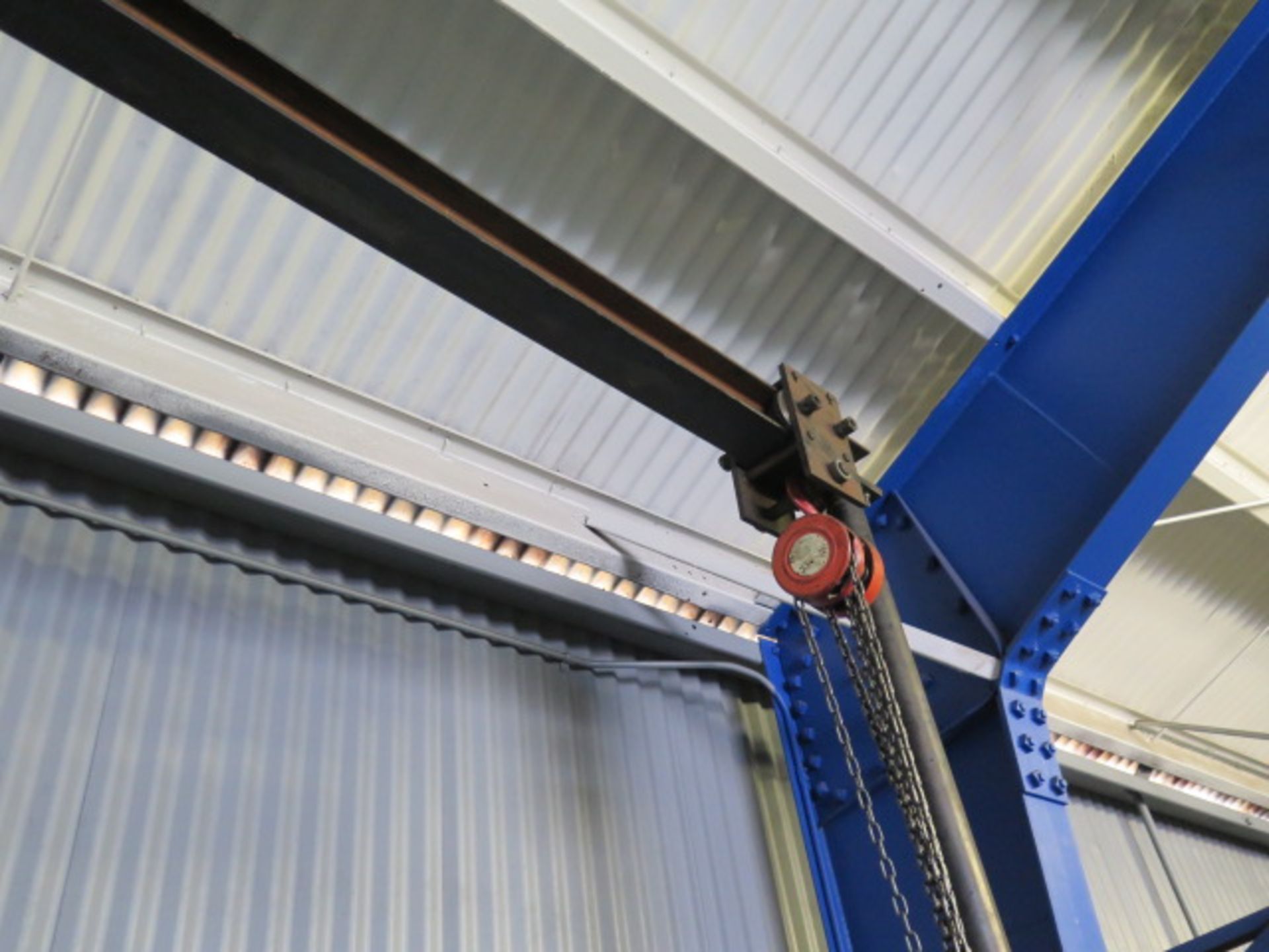 Rolling A-Frame Gantry w/ Shain Hoist (SOLD AS-IS - NO WARRANTY) - Image 3 of 7