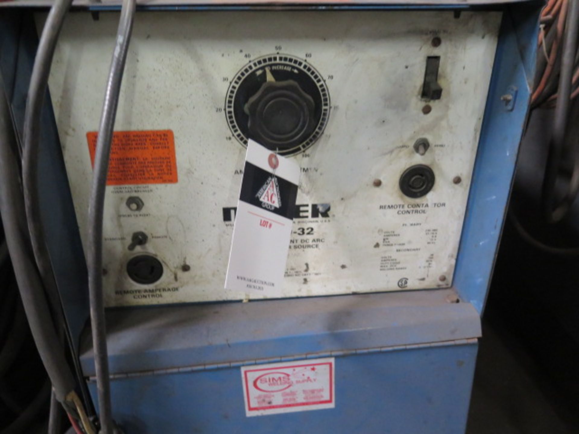 Miller SR-150-32 Arc Welding Power Source (SOLD AS-IS - NO WARRANTY) - Image 4 of 6