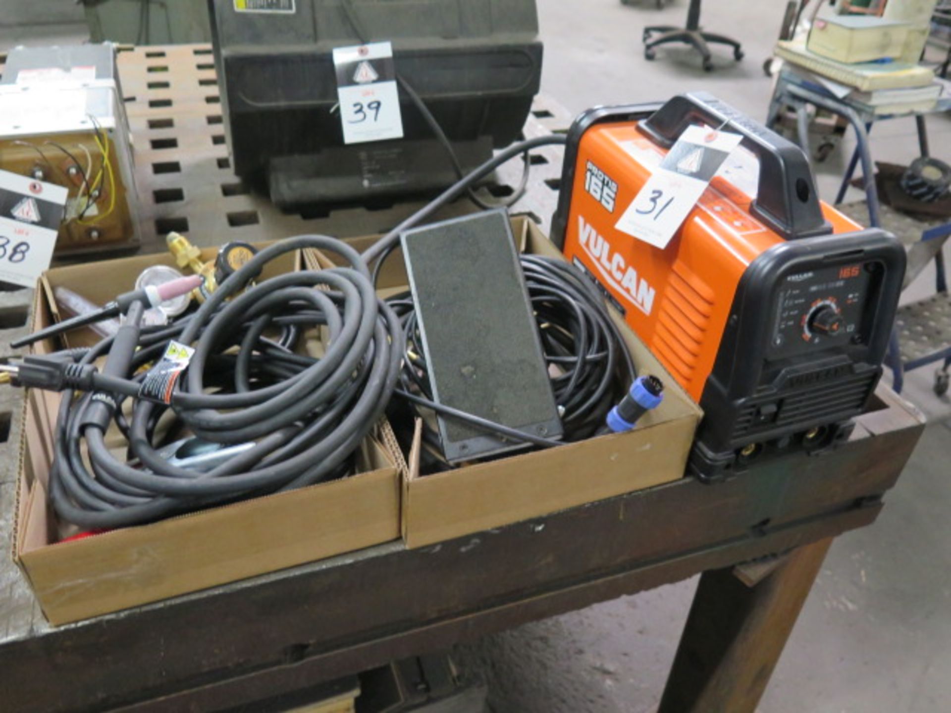 Vulcan PRO TIG 165 TIG Welder w/ Acces (SOLD AS-IS - NO WARRANTY)