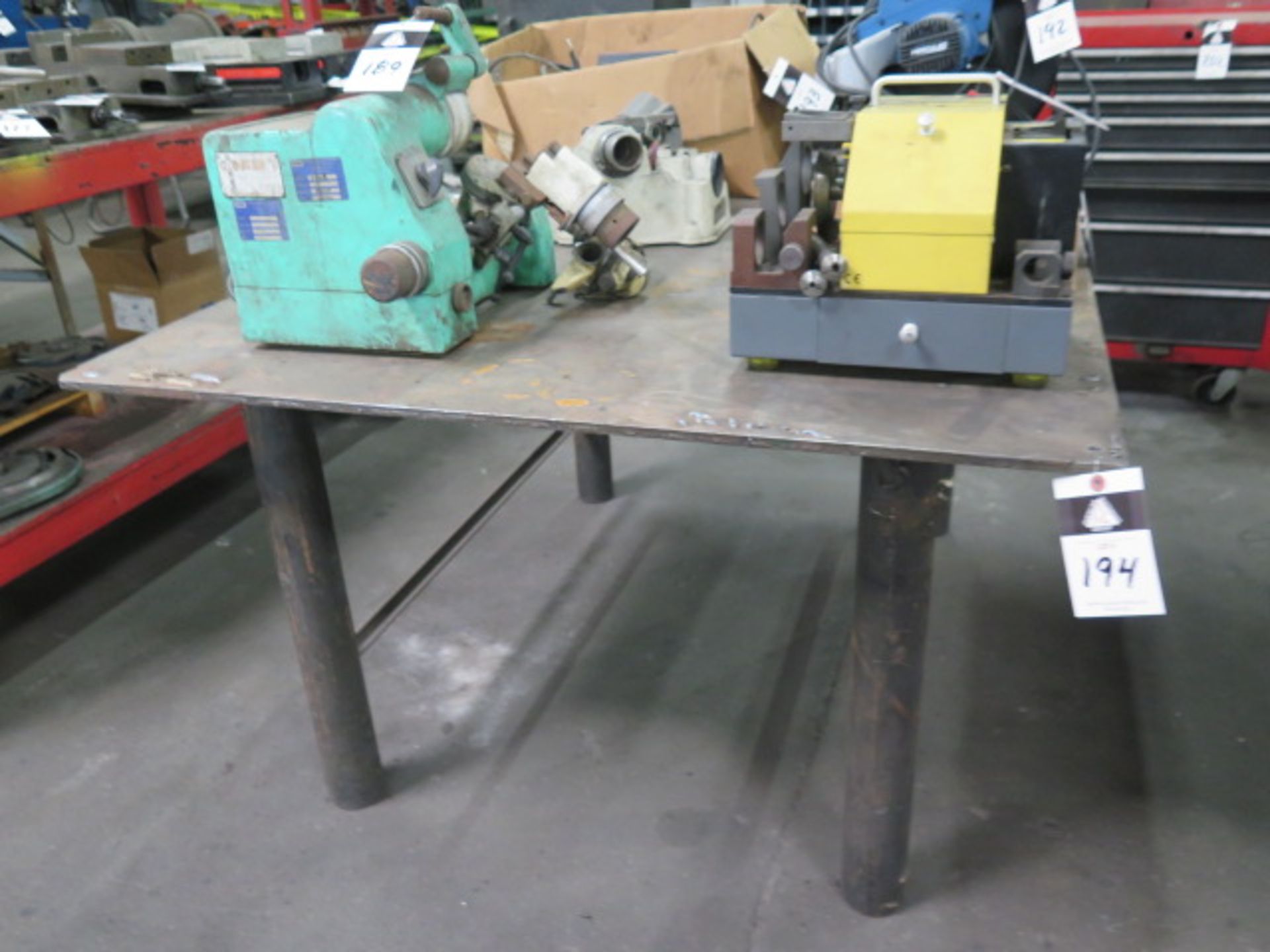 48" x 60" Steel Welding Table (SOLD AS-IS - NO WARRANTY)