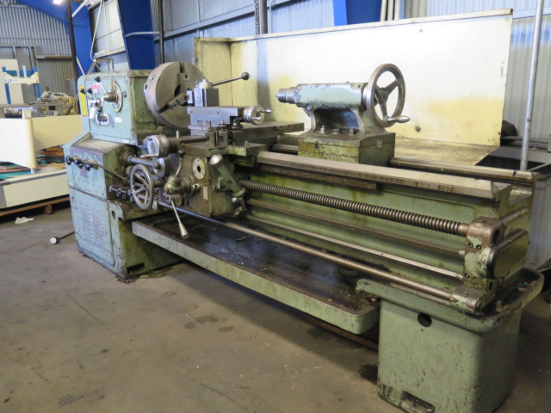 Lyon C10MB 22” x 64” Geared Head Gap Lathe s/n 10206 w/ 16-2000 RPM, 2 7/8” Spindle Bore, SOLD AS IS - Image 2 of 13