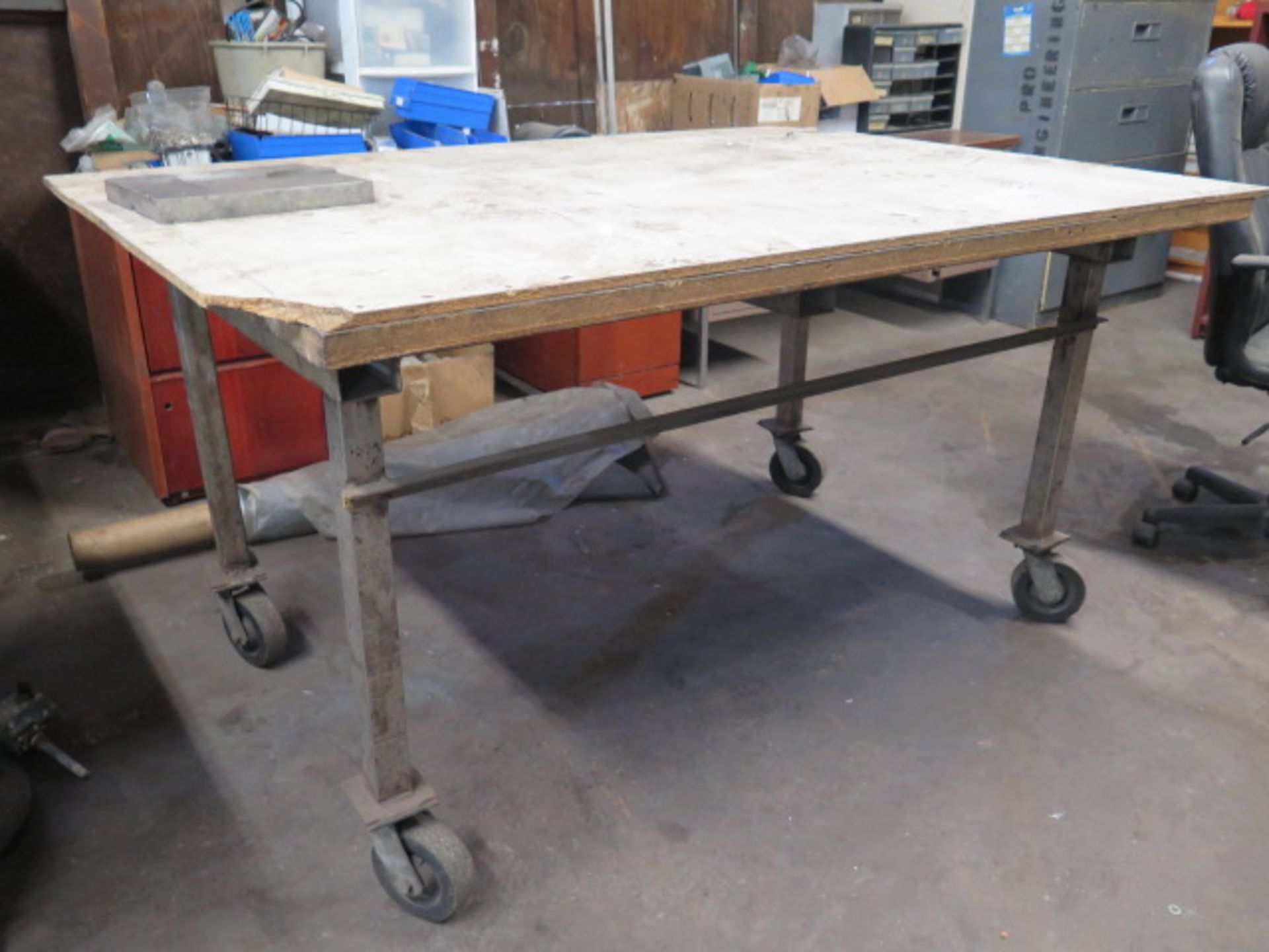 Rolling Table and Work Bench (SOLD AS-IS - NO WARRANTY) - Image 3 of 3