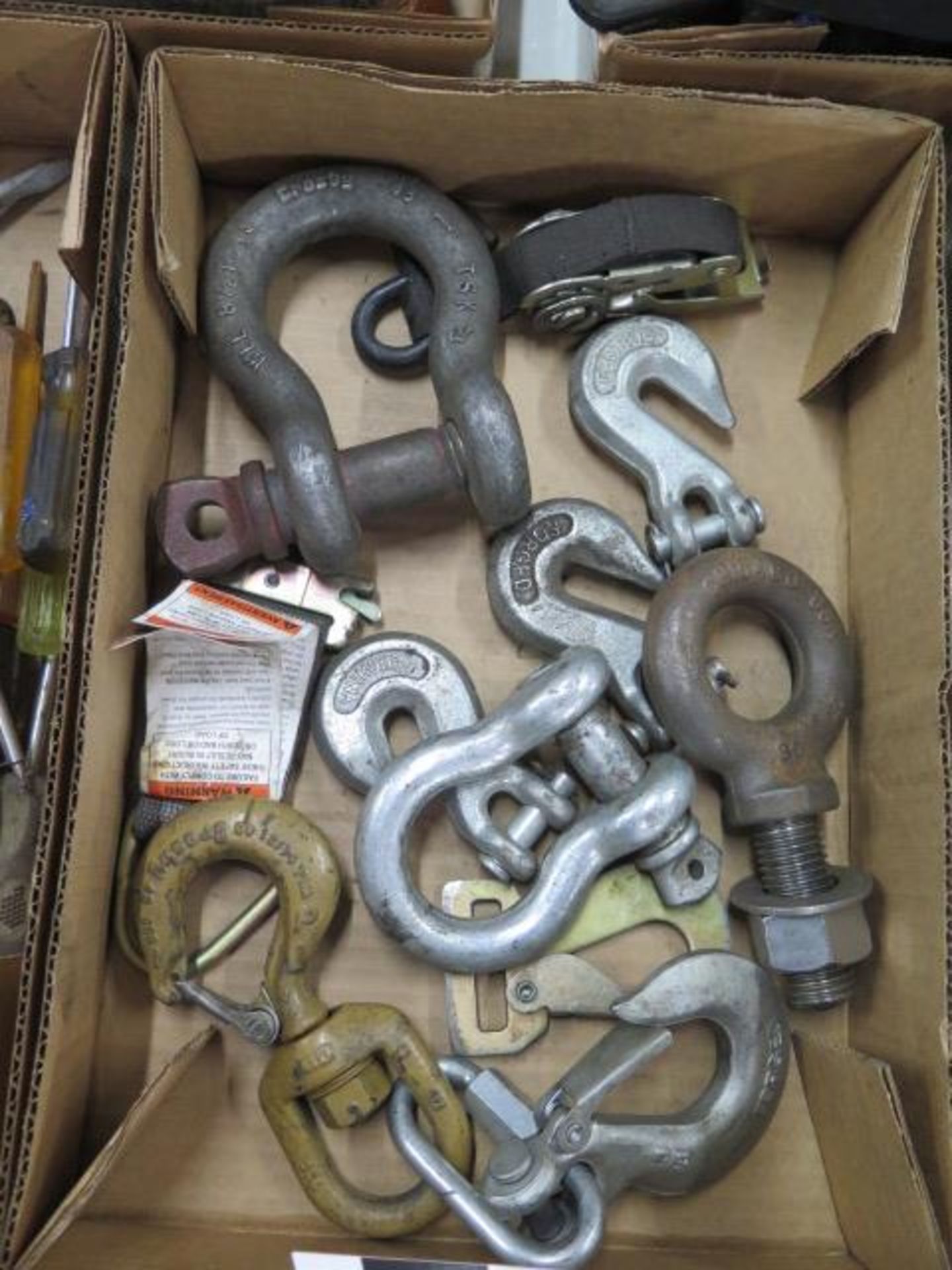 Shackles, Hooks and Eye-Bolts (SOLD AS-IS - NO WARRANTY) - Image 2 of 4