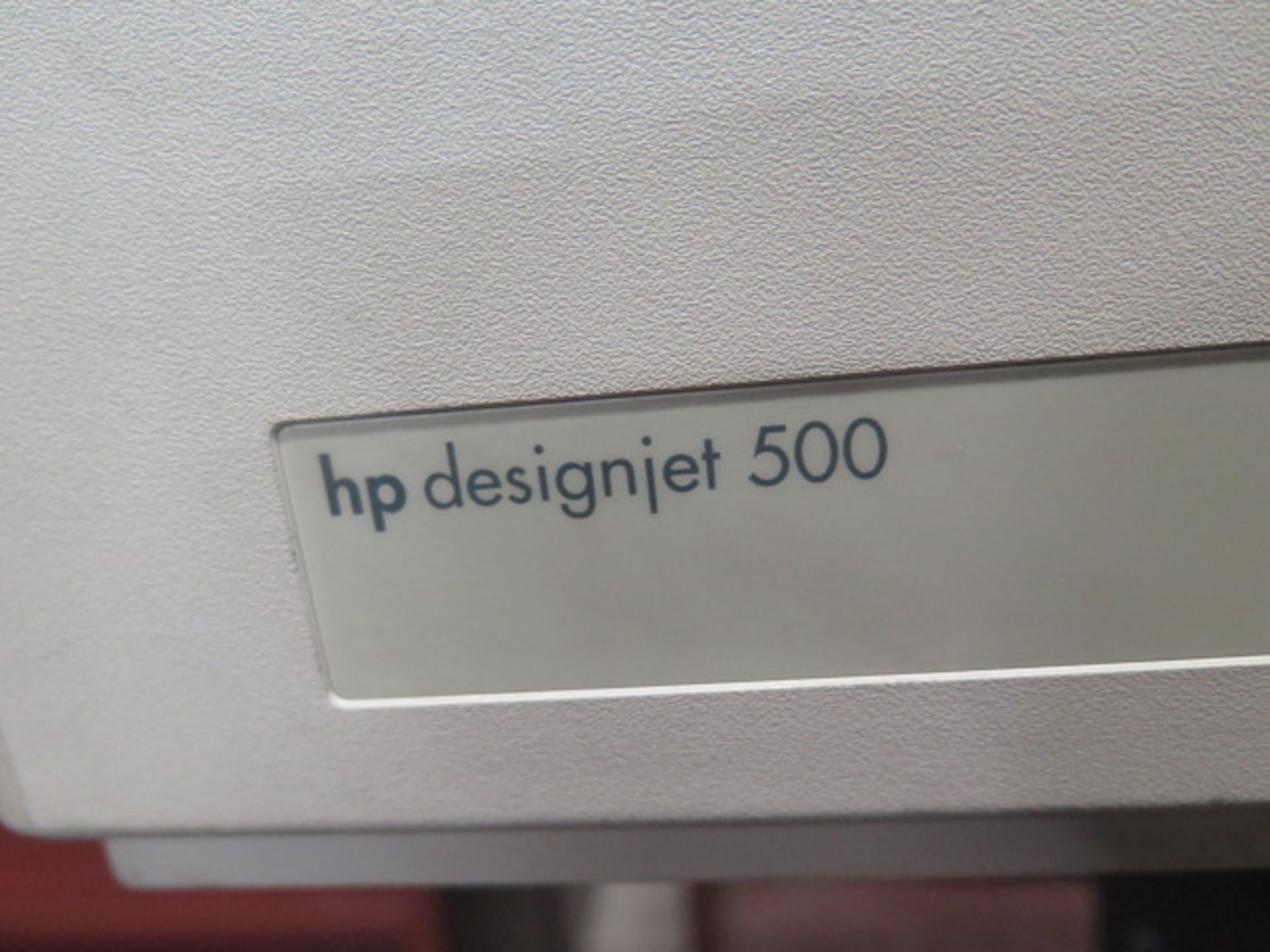 Hewlett Packard DesighJet 500 Wide Format 42" Color Plotter (SOLD AS-IS - NO WARRANTY) - Image 6 of 6
