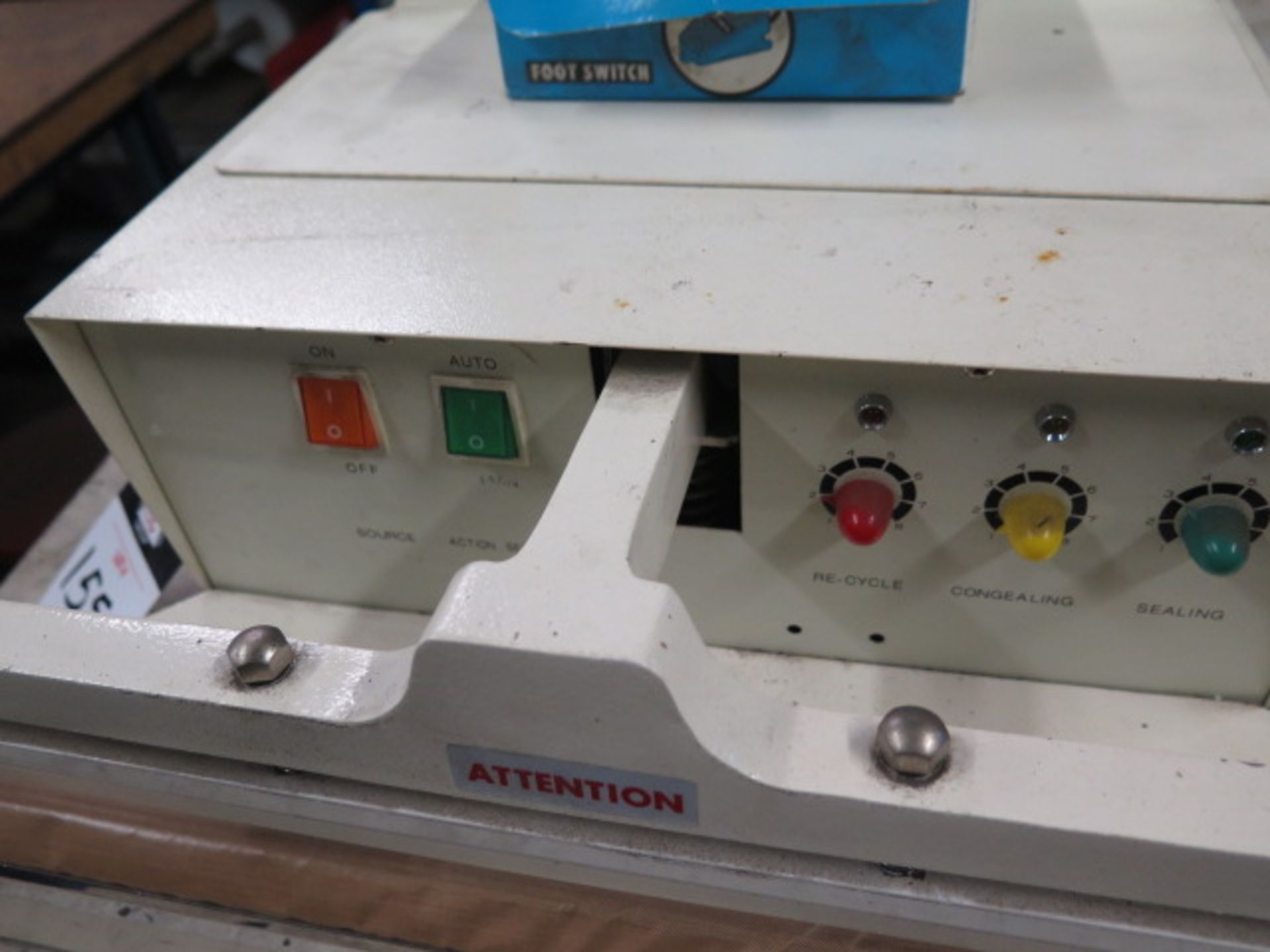 Import mdl. W-450A Impulse Bar Sealer w/ Foot Control (SOLD AS-IS - NO WARRANTY) - Image 4 of 7