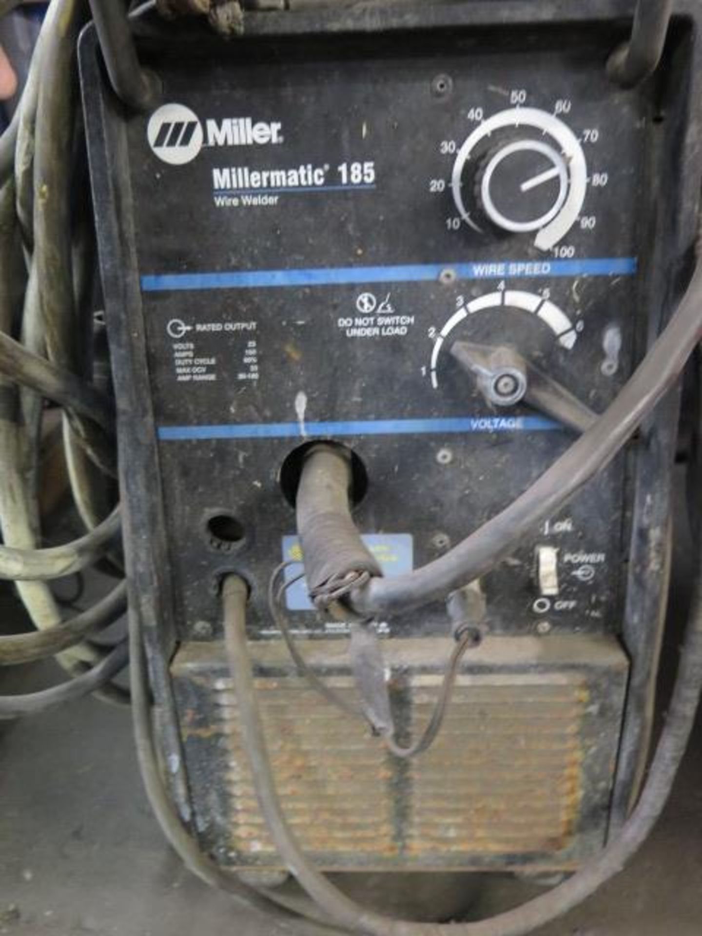 Miller Millermatic 185 Arc Welding Power Source (SOLD AS-IS - NO WARRANTY) - Image 6 of 7
