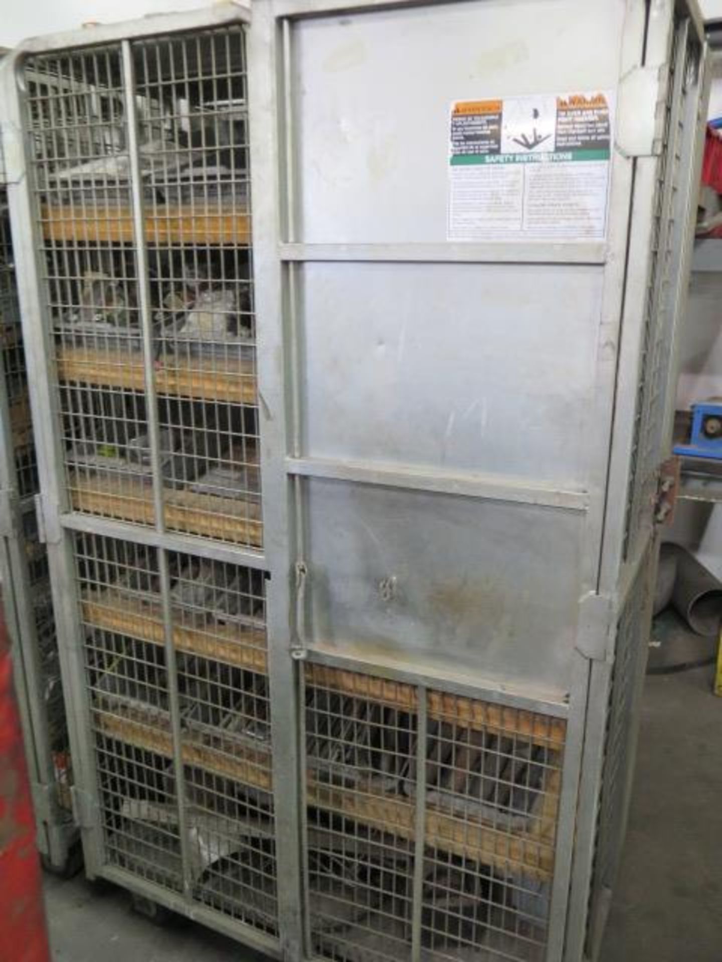 Rolling Lockable Storage Cabinets w/ Misc Electrical (SOLD AS-IS - NO WARRANTY) - Image 2 of 13